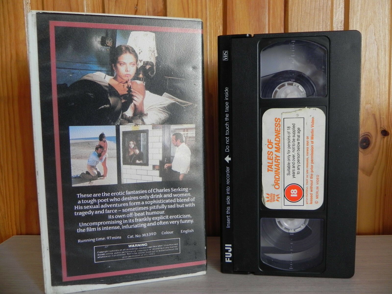 Tales Of Ordinary Madness - Erections, Ejaculations, Exhibitions - Pre Cert VHS-
