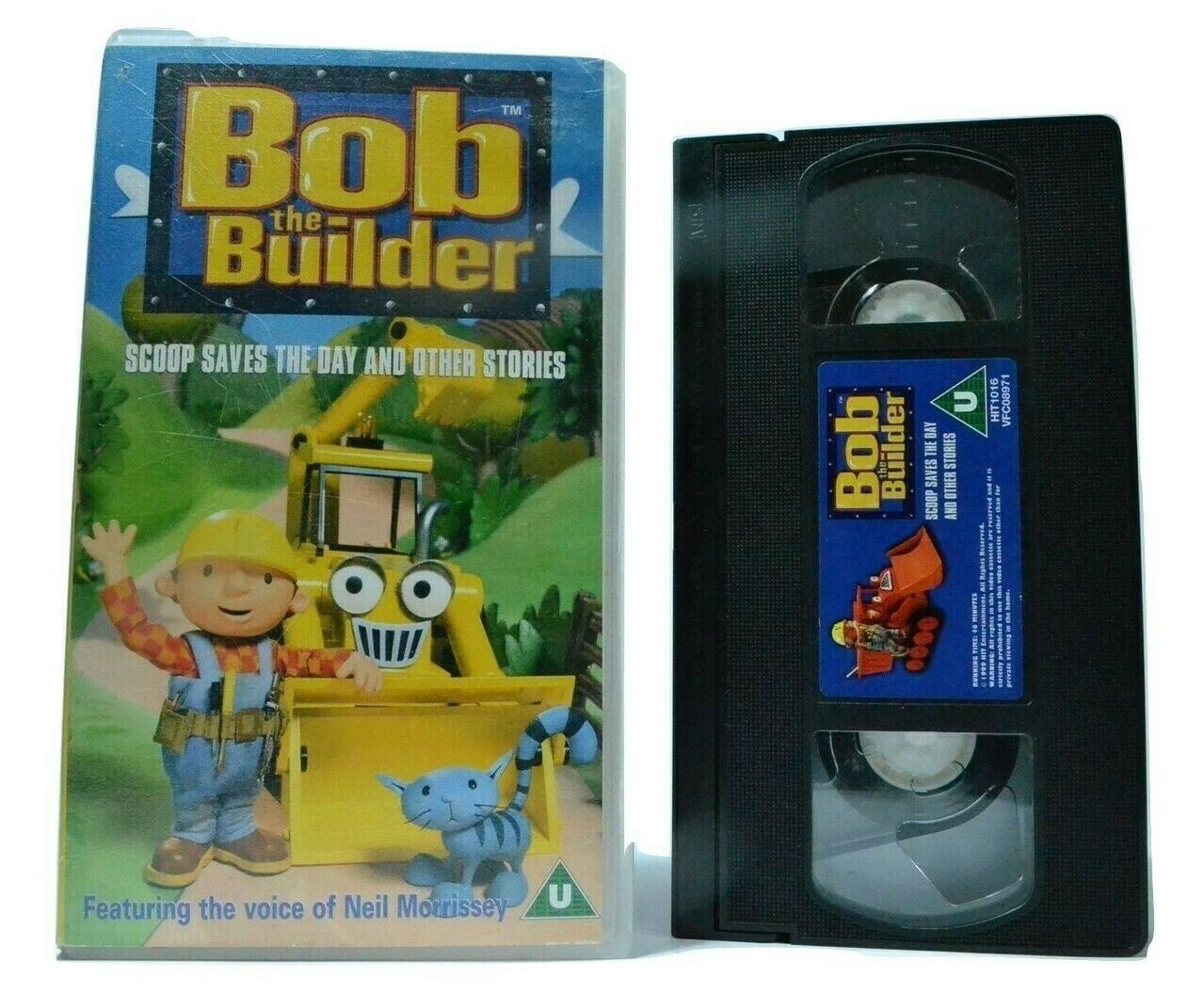 Bob The Builder: Scoop Saves The Day - Animated - Adventures - Children's - VHS-