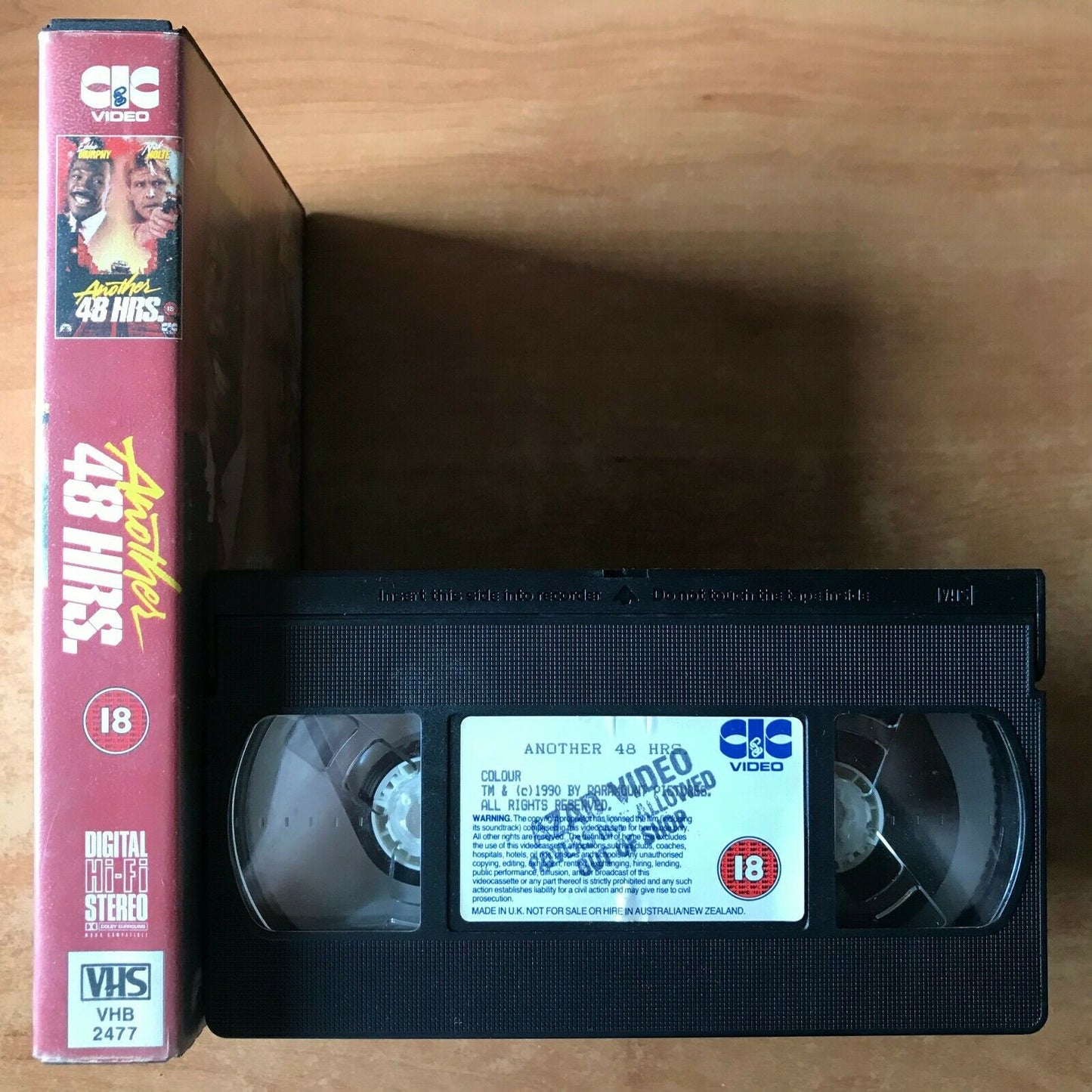 Another 48 Hours [48 Hrs.]: (1982) Buddy Cop Action [Big Box] Eddie Murphy - VHS-