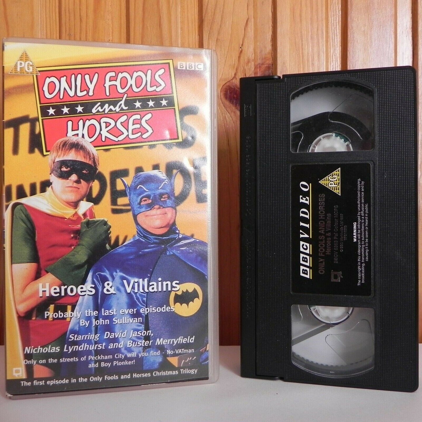 Only Fools And Horses - Heroes And Villians - BBC - Comedy - TV Show - Pal VHS-