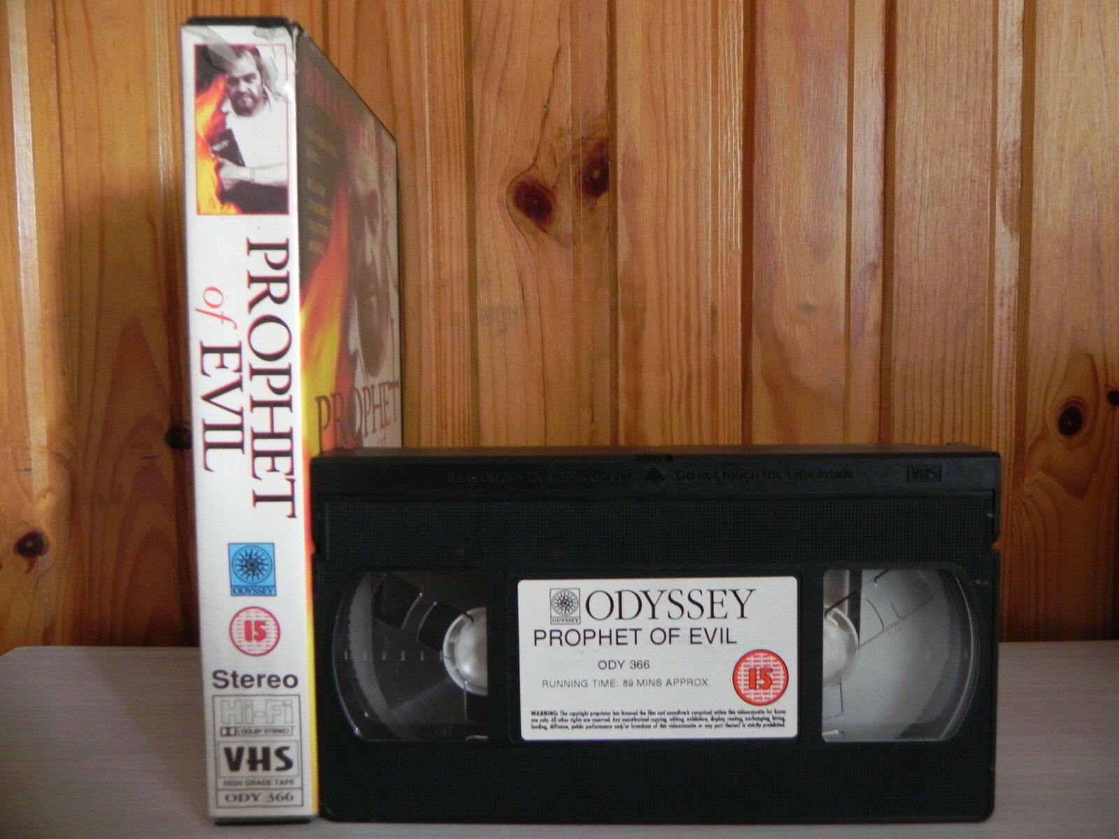 Prophet Of Evil - The True Story Of A Cult Leader - 12 Wives - Serious Drama VHS-