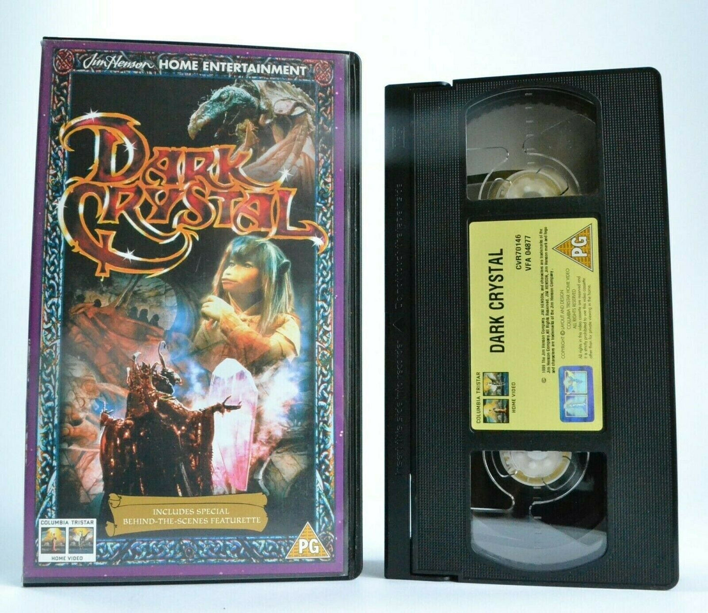 Dark Crystal (1982): Puppet Animated Fantasy - Jim Henson/Frank Oz - Kids - VHS-