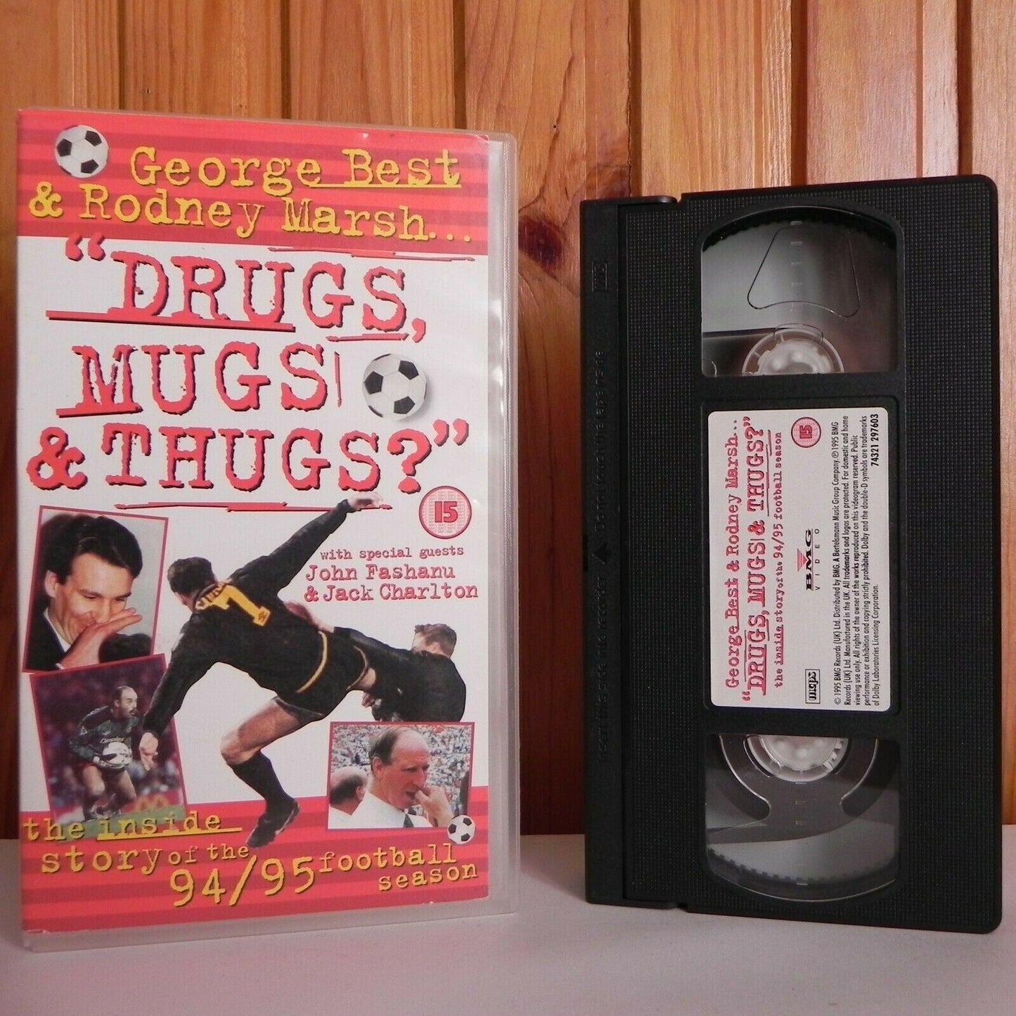 Drugs, Mugs And Thugs? - George Best - Rodney Marsh - Football Insight - Pal VHS-