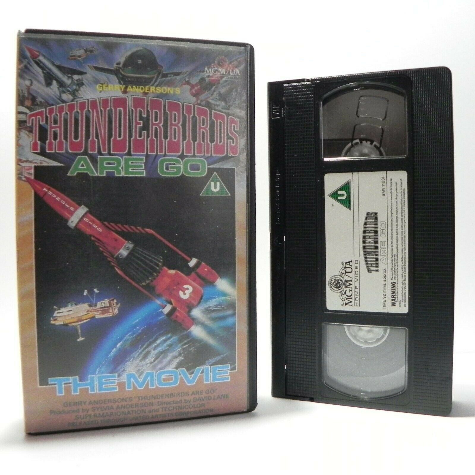 Thunderbirds Are Go: The Movie - Animated - Action Adventure - Children's - VHS-