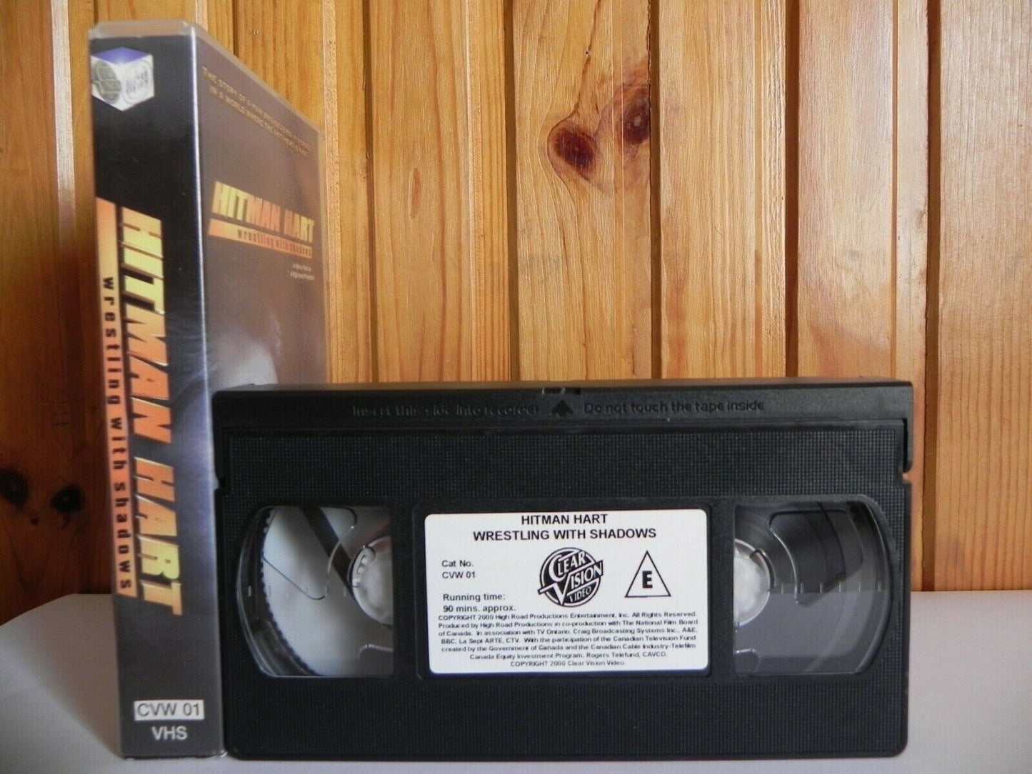 Hitman Hart: Wrestling With Shadows - WWF - Bret Hart - Documentary - Pal VHS-