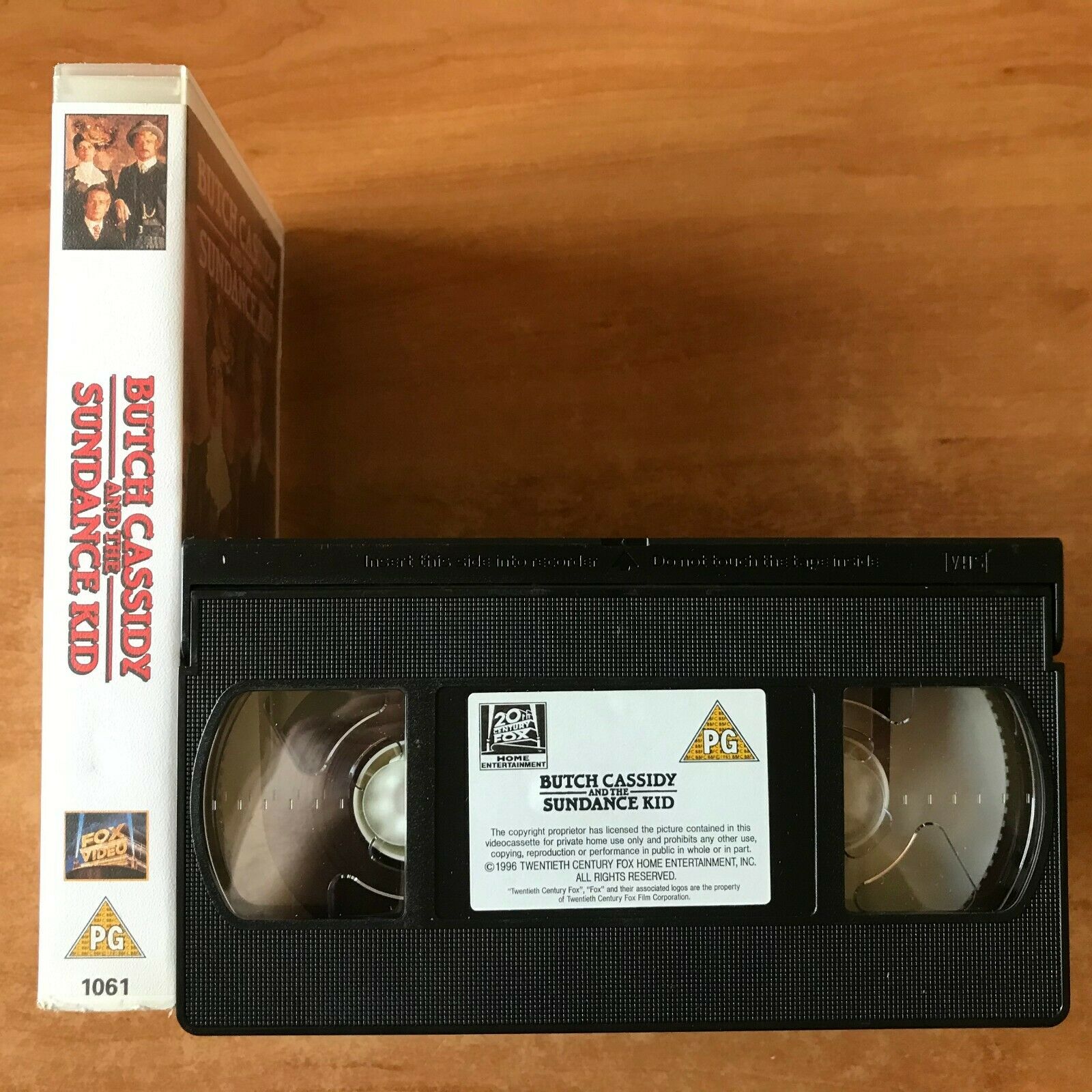 Butch Cassidy And The Sundance Kid (1969): Newman & Redford - Drama - Pal VHS-