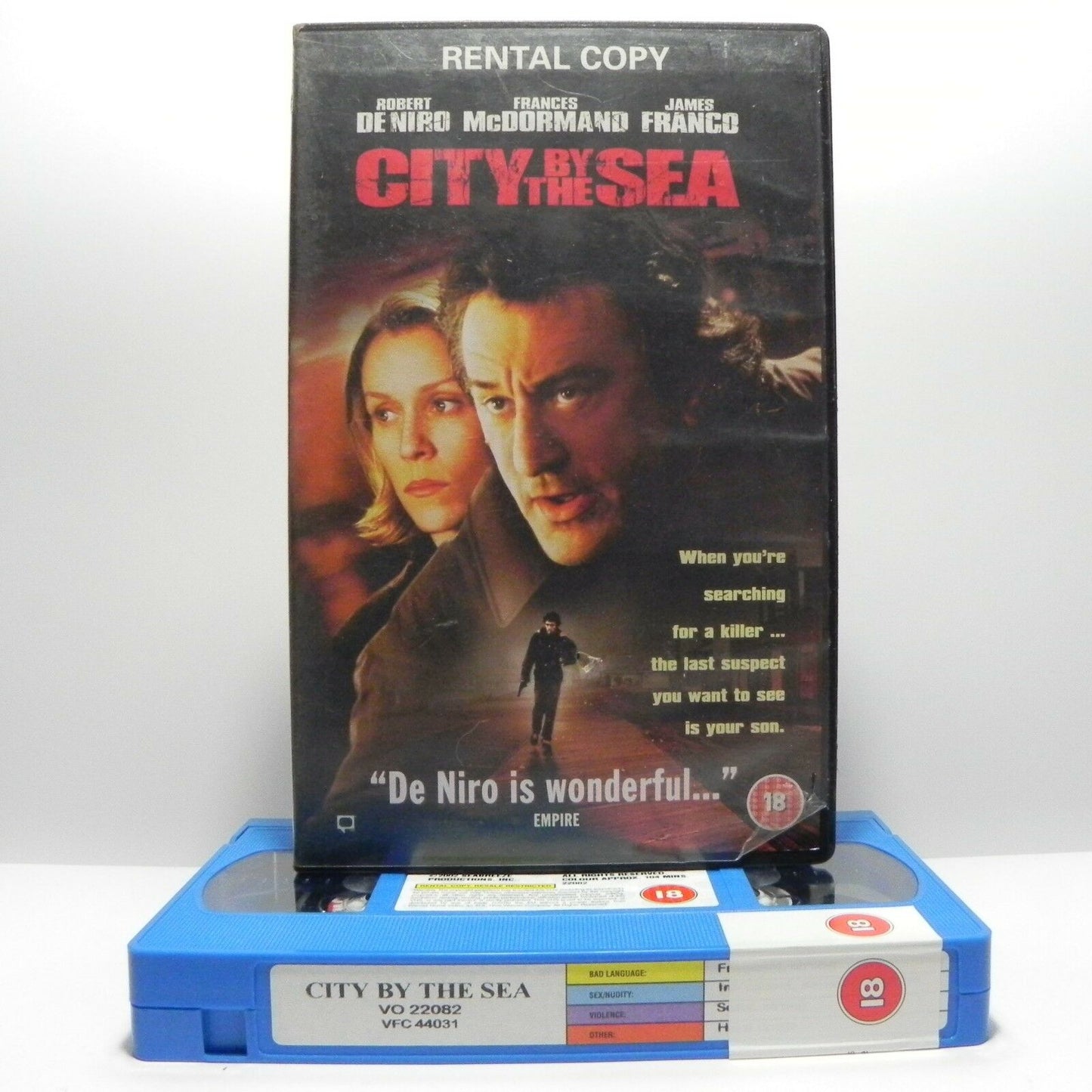 City By The Sea: Thriller (2001) - Large Box - R.De Niro/F.McDormand - Pal VHS-