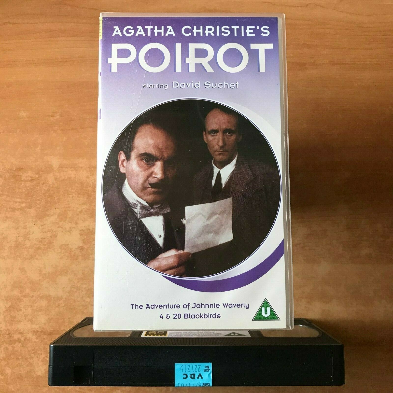 Poirot [Ahatha Christie]: 4 & 20 Blackbirds - TV Series - David Suchel - Pal VHS-