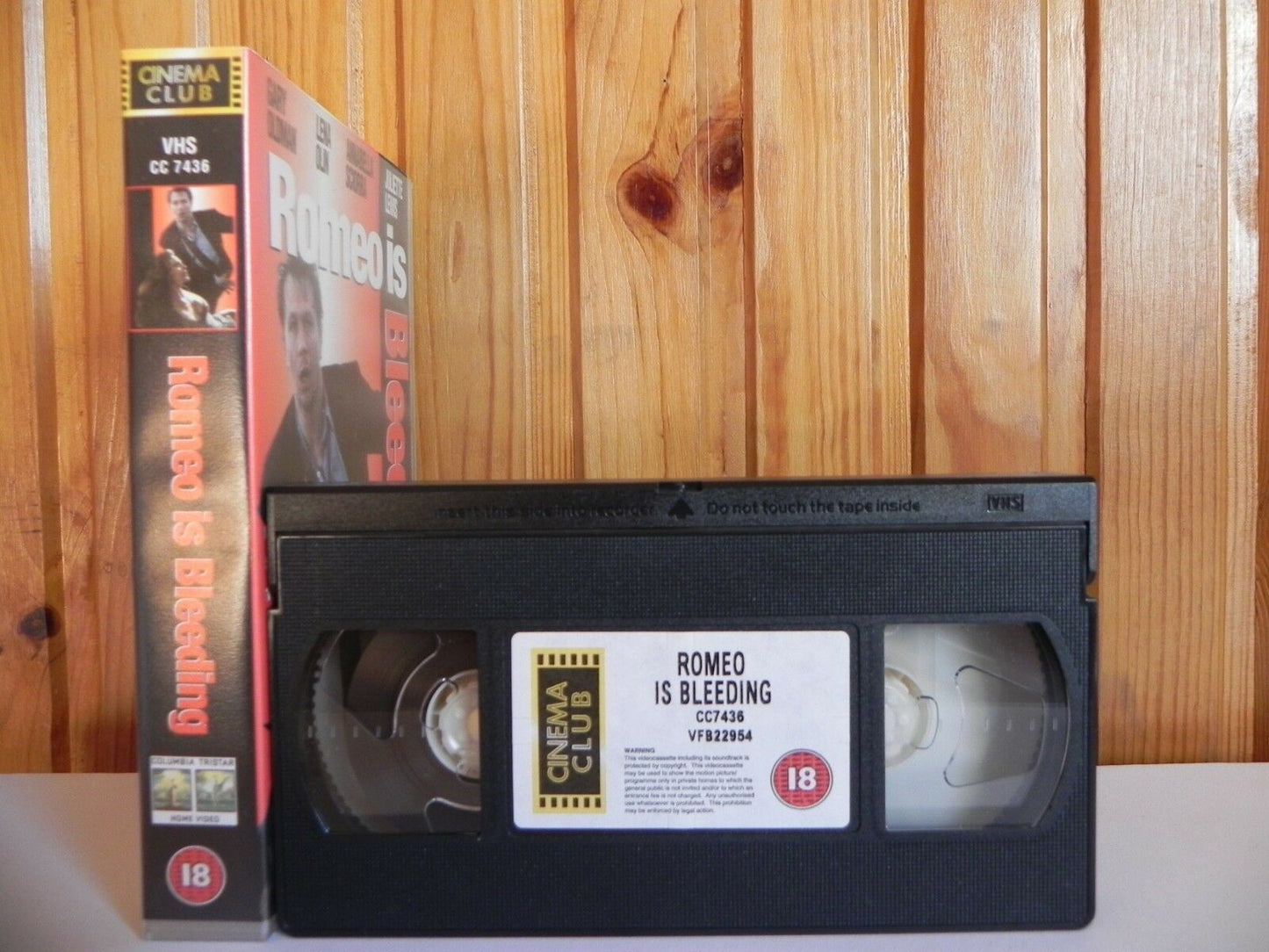 Romeo Is Bleeding - Columbia - Thriller - Gary Oldman - Juliette Lewis - Pal VHS-