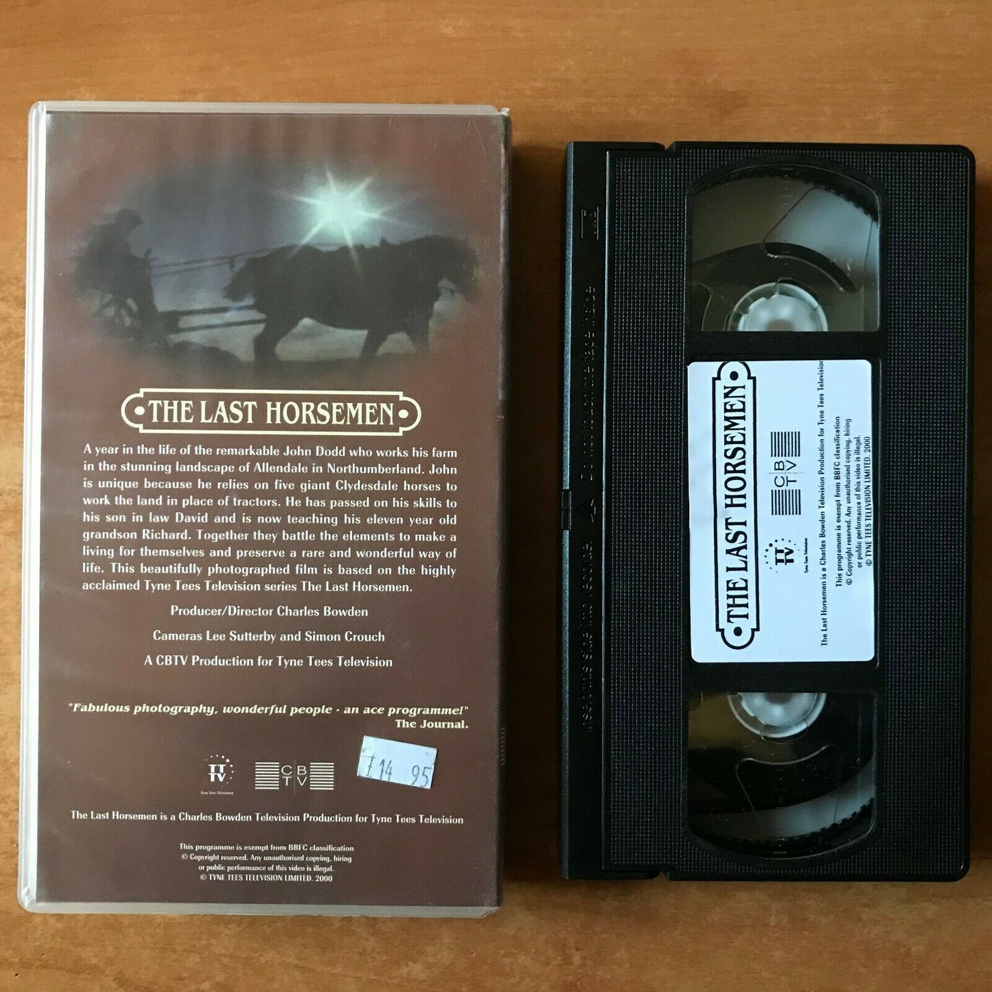 The Last Horsemen (2000); [Documentary] John Dood - Clydesdale Horses - Pal VHS-