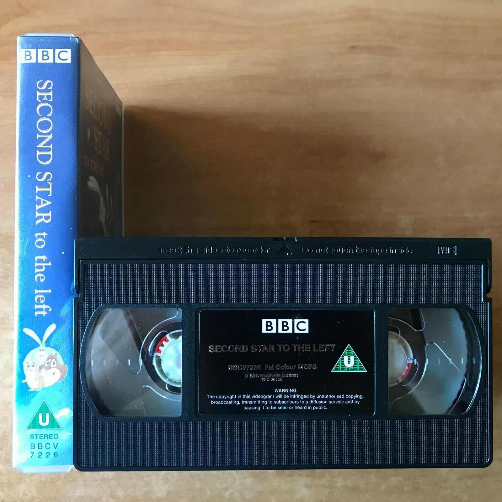 Second Star To The Left (BBC) Christmas Tale [Hugh Laurie] Children's - Pal VHS-
