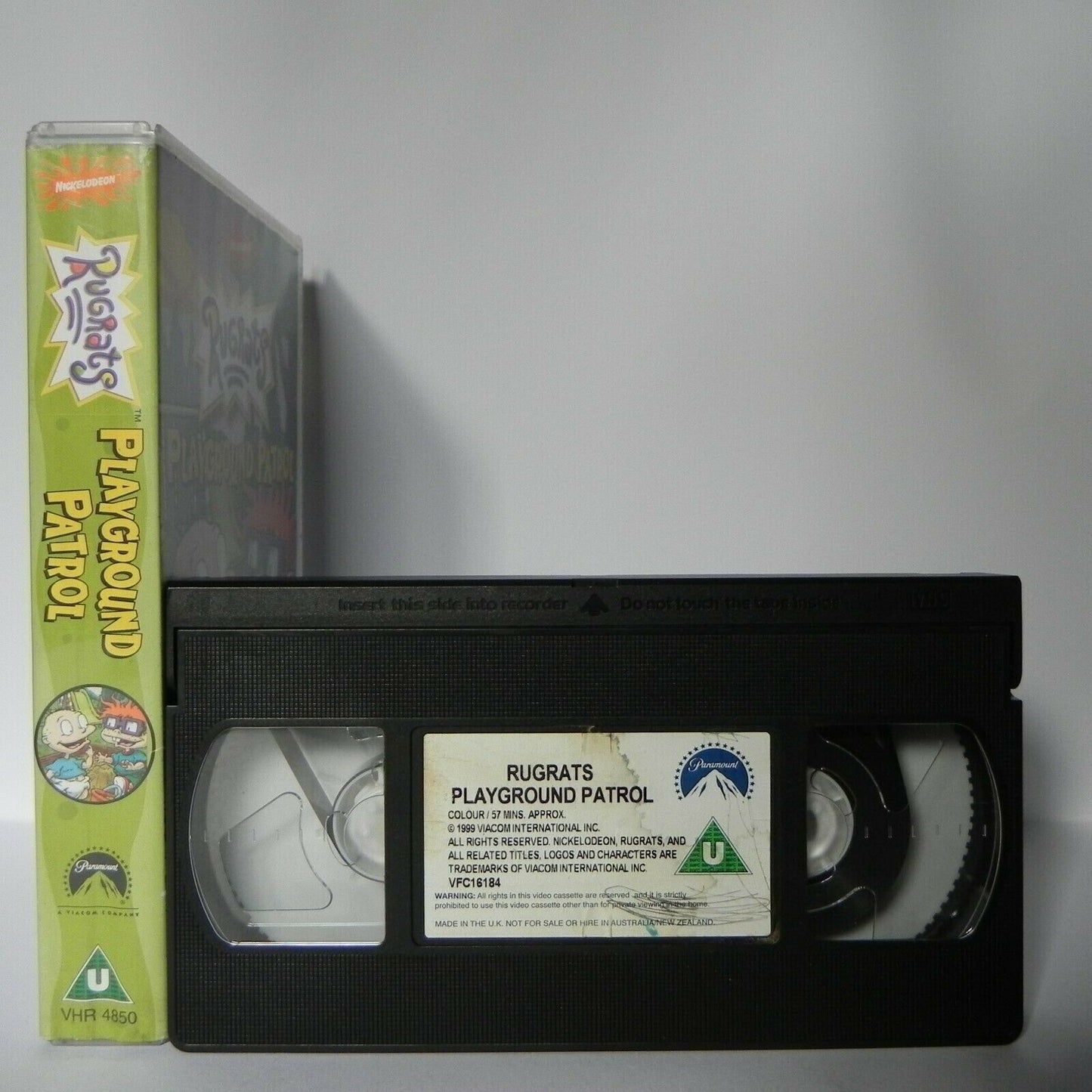 Rugrats: Playground Patrol (2000) Animated - Pre-School Children Adventure - VHS-