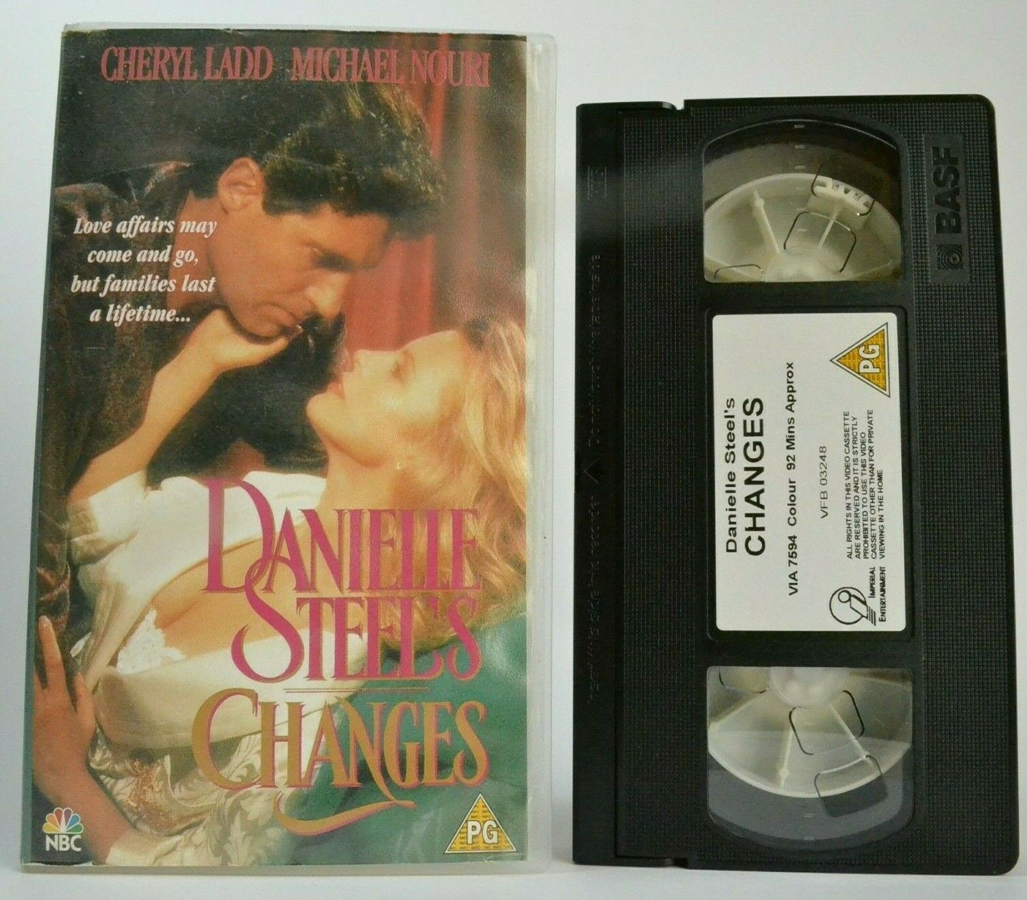 Changes: Romantic Drama [Danielle Steel] Cheryl Ladd / Michael Nouri - Pal VHS-