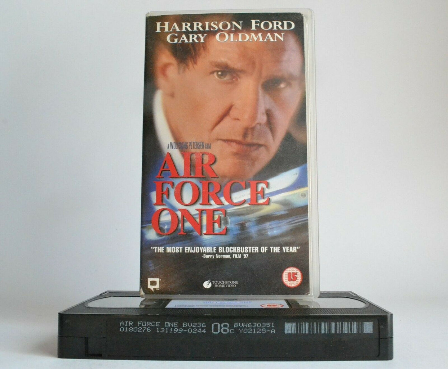 Air Force One: Political Action Thriller - Harrison Ford / Gary Oldman - Pal VHS-