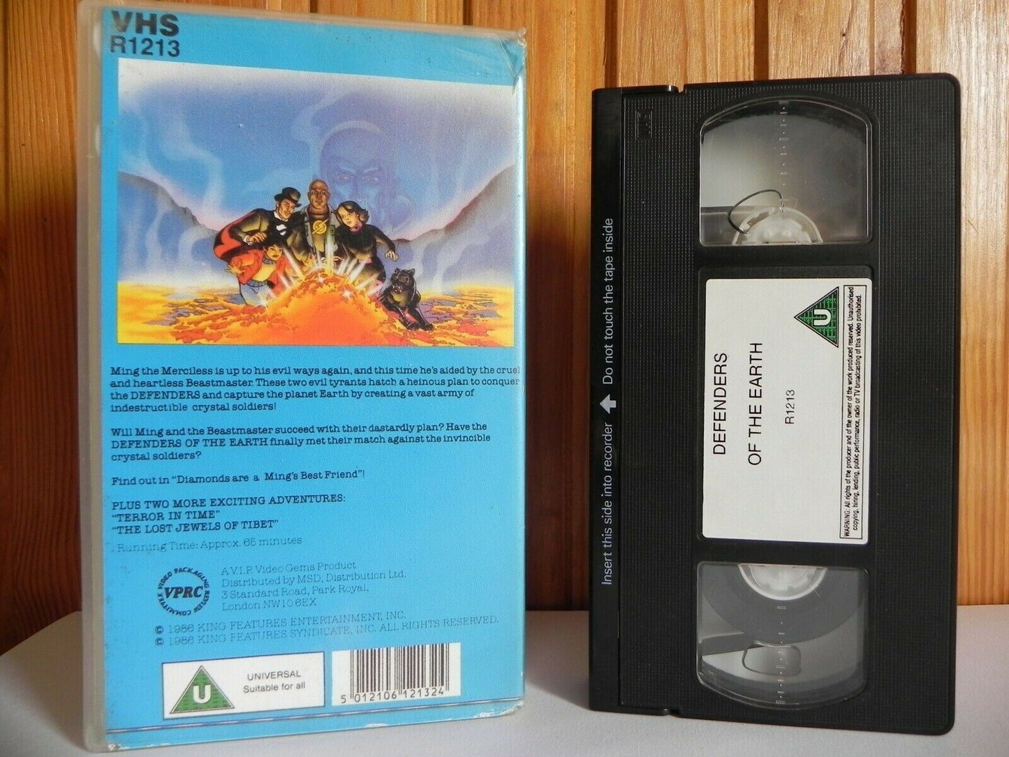 Defenders Of The Earth - Video Gems - Diamonds Are A Ming's Best Friend - VHS-