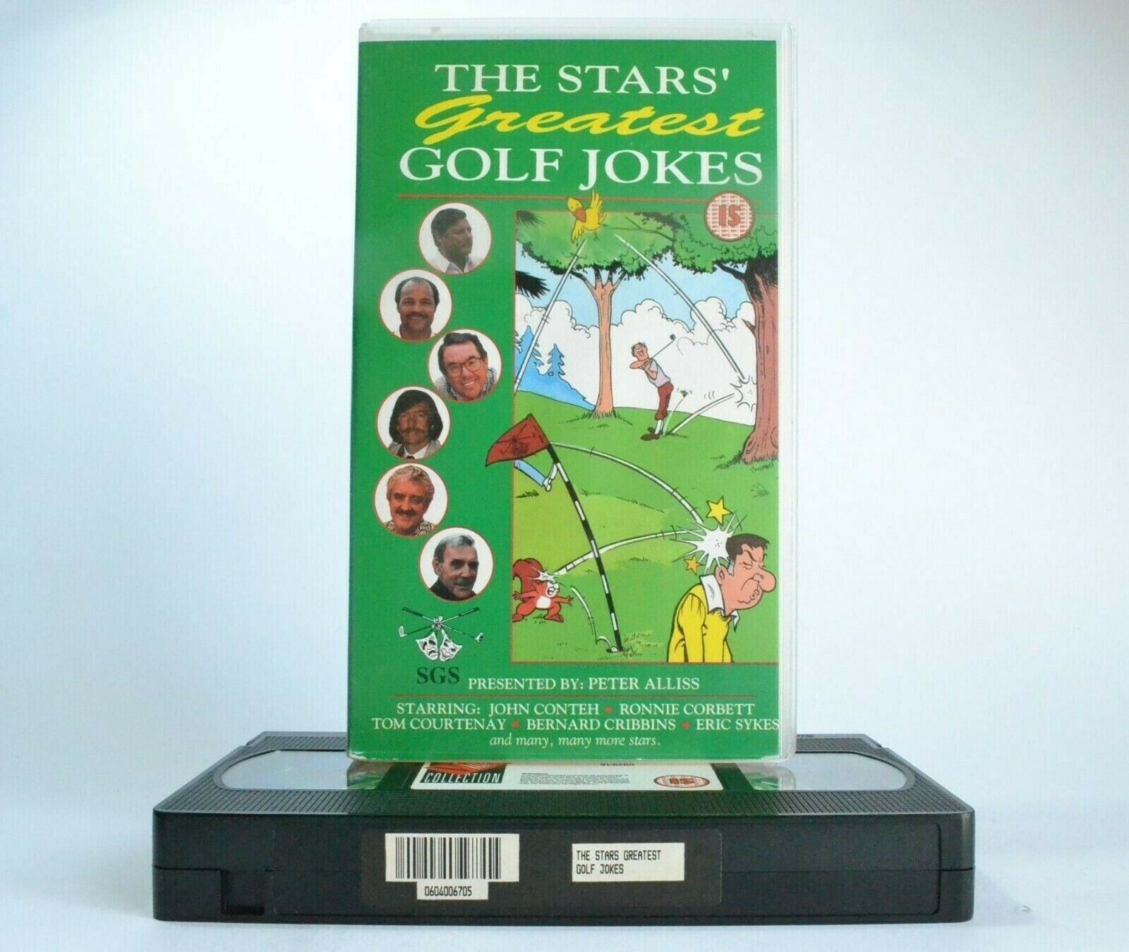The Stars' Greatest Golf Jokes: By Peter Alliss - John Conteh - Eric Sykes - VHS-