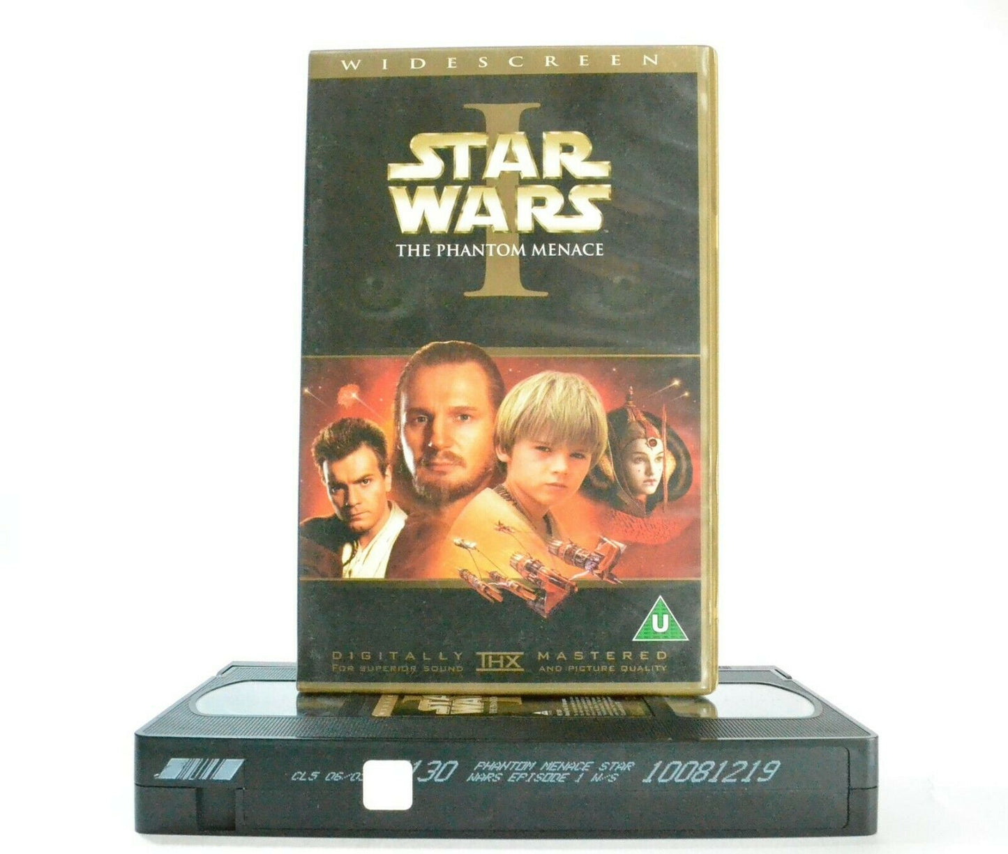 Star Wars: The Phantom Menace - Epic Space Opera - Widescreen - L.Neeson - VHS-