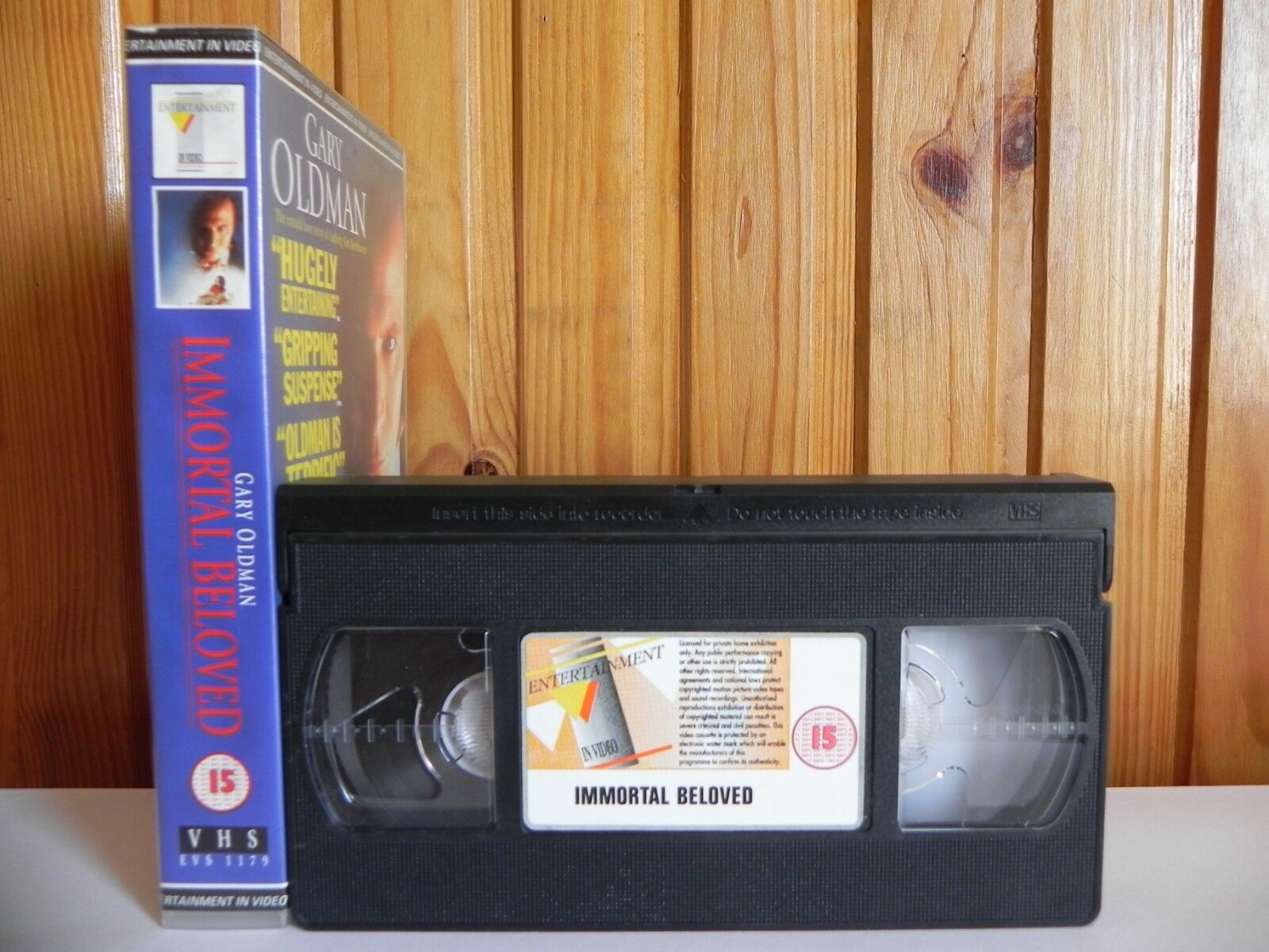 Immortal Beloved - Entertainment In Video - Drama - Gary Oldman - Pal VHS-