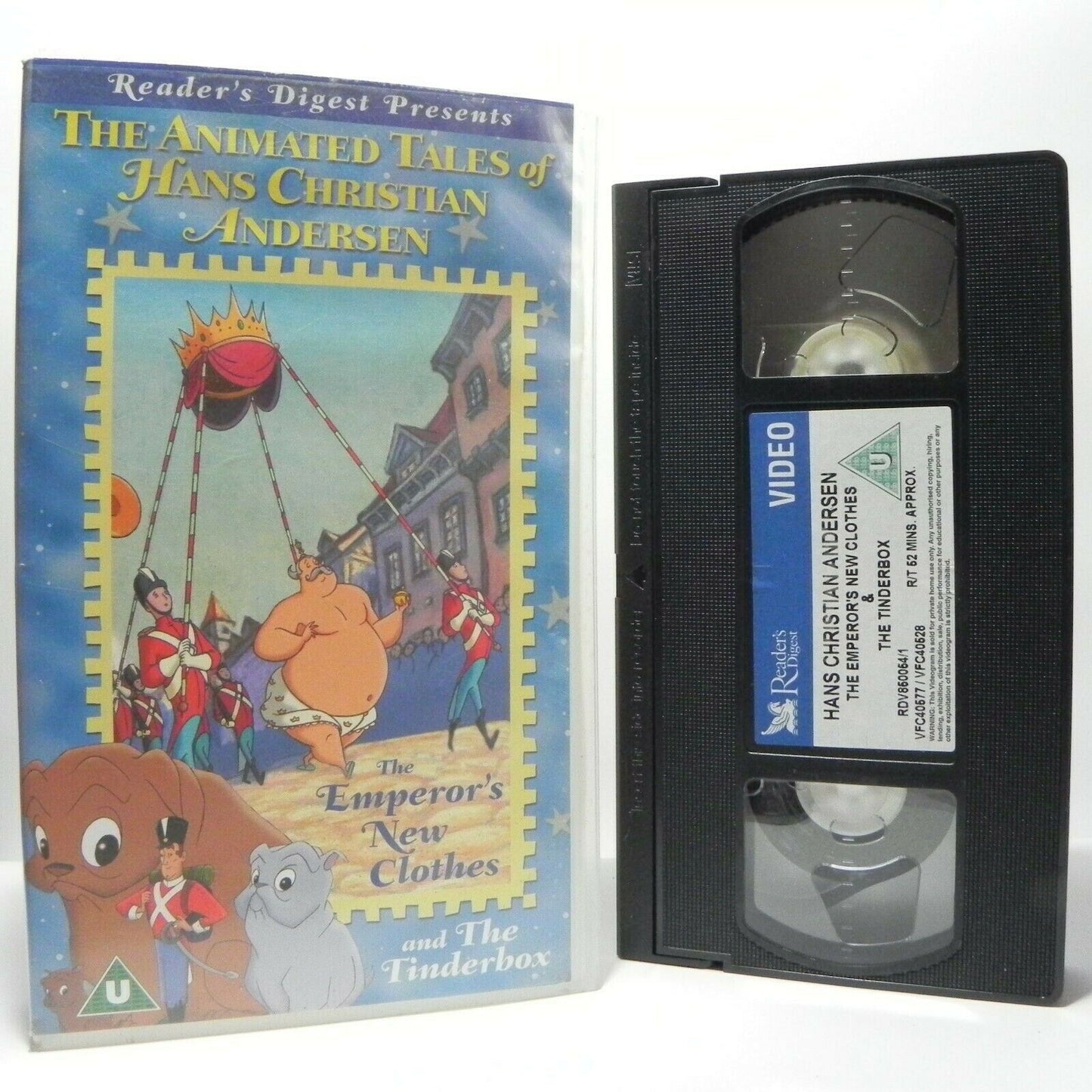 The Emperor's New Clothes - H.C.Andersen Animated Tales - Children's - Pal VHS-