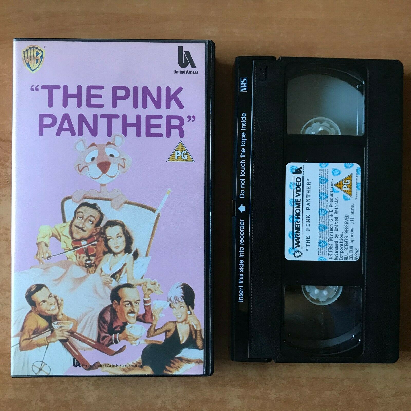 The Pink Panther [Blake Edwards] Comedy - Peter Sellers/Claudia Cardinale - VHS-