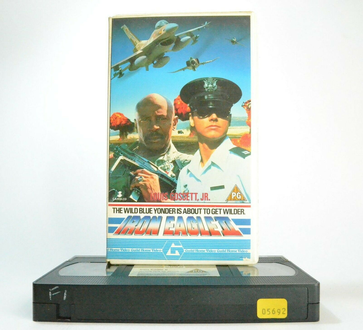 Iron Eagle 2: Guild Home (1990) - Action - Operation Opera - L.Gossett,Jr. - VHS-