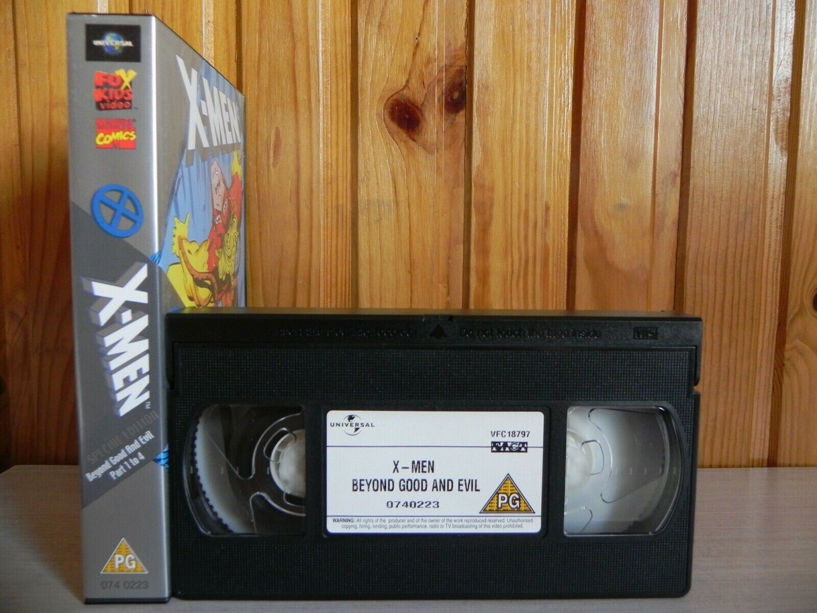 X-Men - Special Edition - Beyond Good And Evil - Marvel Comics - Cartoon - VHS-