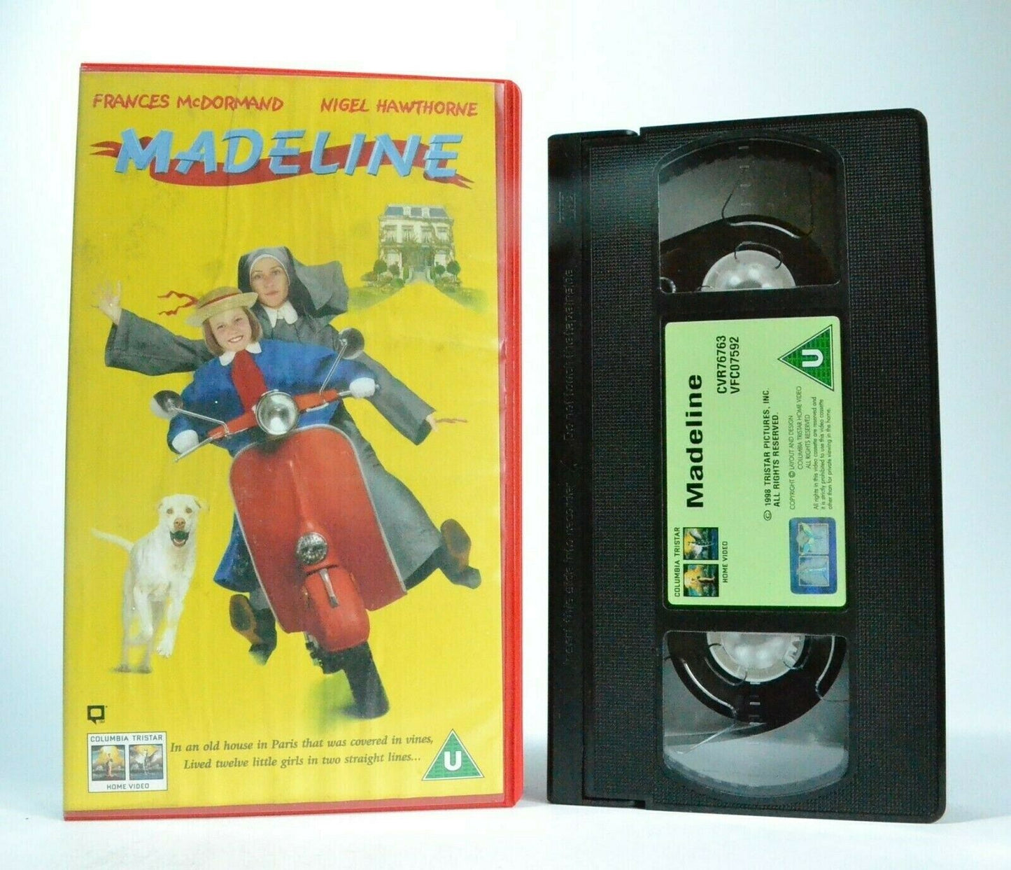 Madeline: Based On Children's Book Series - Family Dramedy - F.McDormand - VHS-