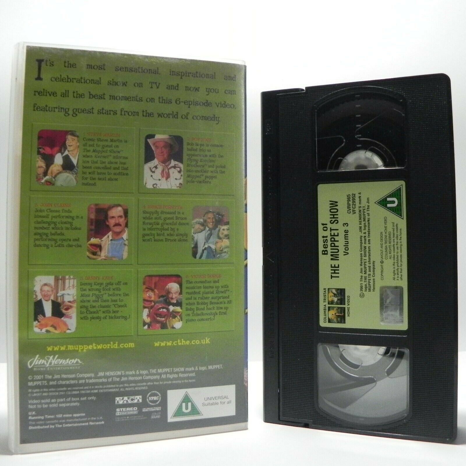 Muppet Show - Vol.3 - Best Of - Comedy Stars - John Cleese - Bob Hope - Pal VHS-