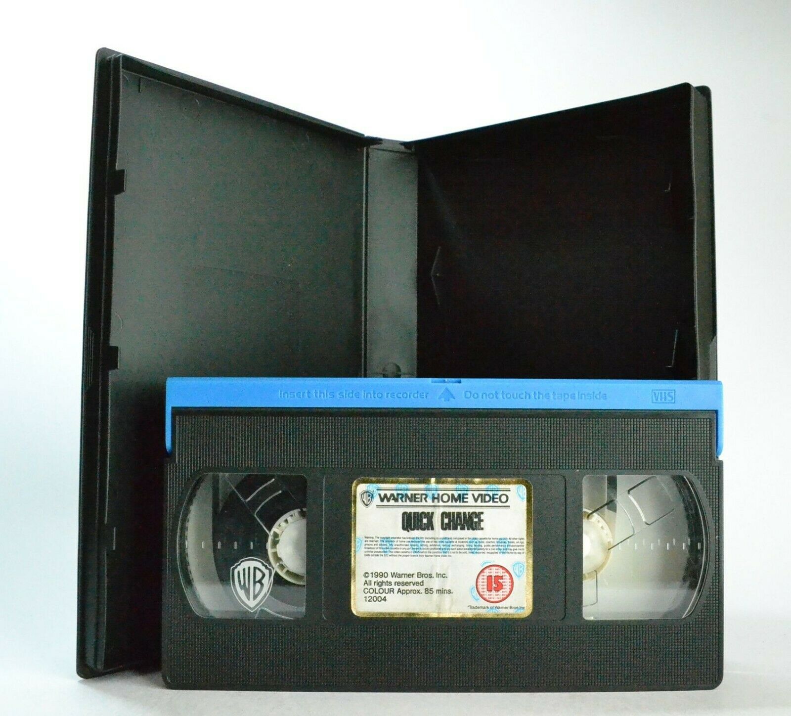 Quick Change: Warner (1990) - Comedy - Large Box - Bill Murray/Geena Davis - VHS-