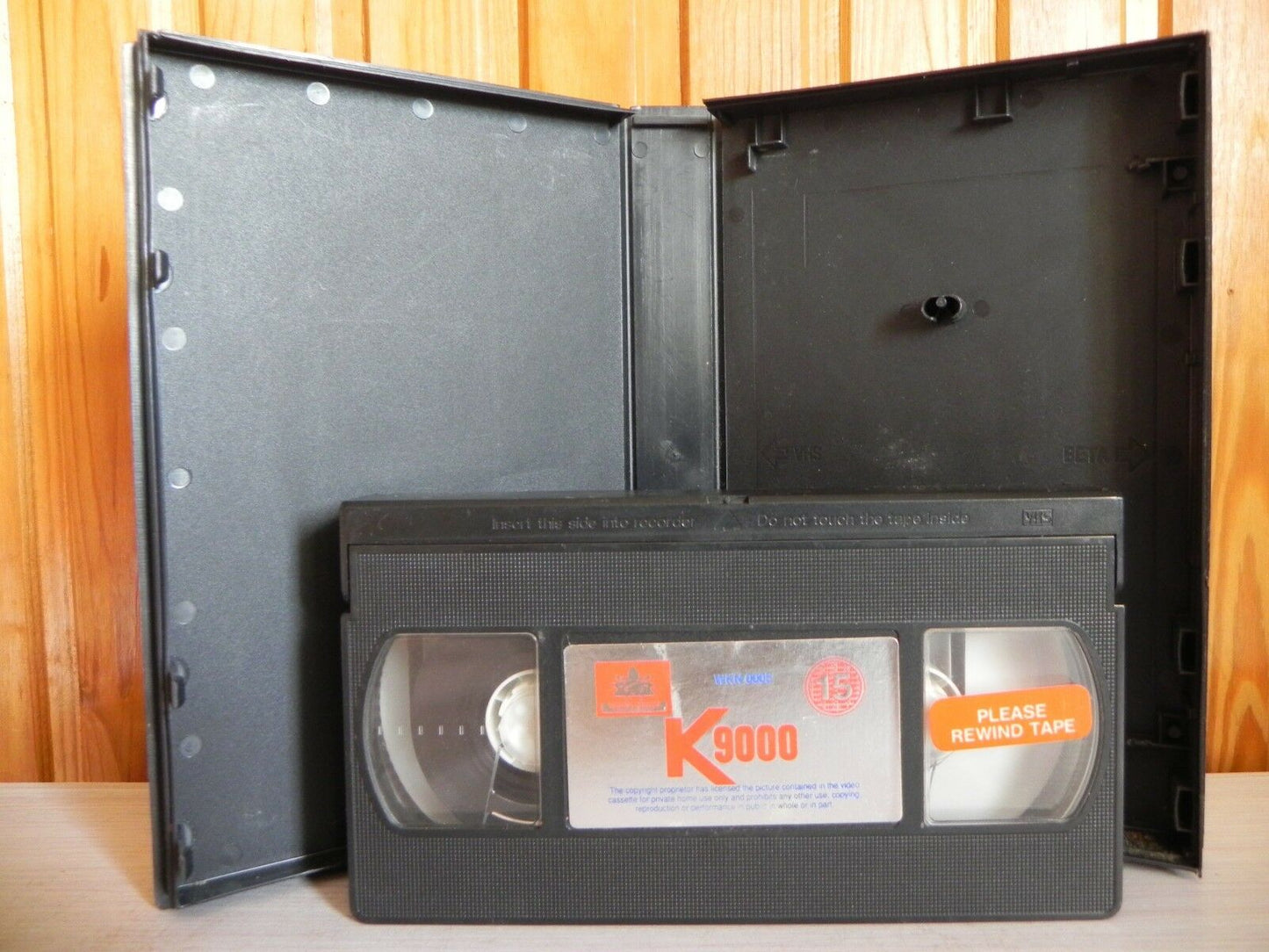 K-9000 - Original White Knights Release - Action Comedy - 1990 Big Box - VHS-