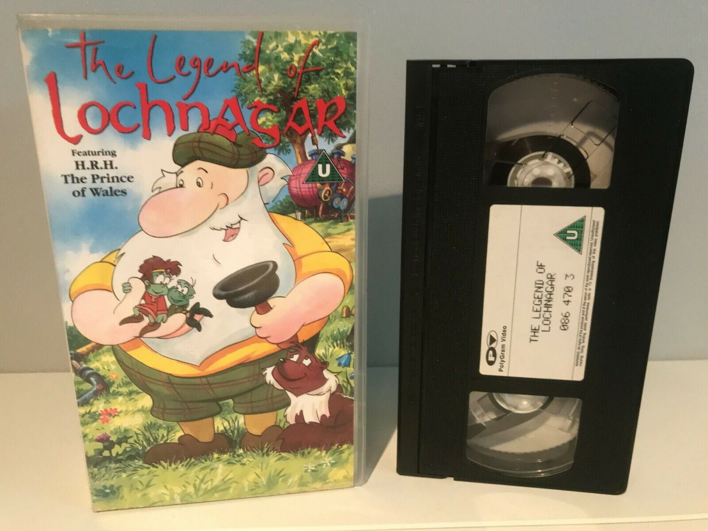 The Legend Of Lochnagar [H.R.H. The Prince Of Wales] Animated - Children's - VHS-