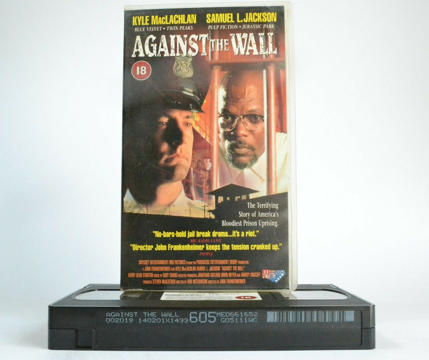 Against The Wall: (1994) TV Movie - Historical Drama - Samuel L. Jackson - VHS-