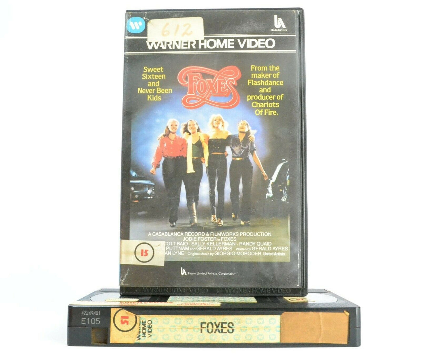 Foxes: (1984) Warner Pre-Cert - Coming Of Age Drama - Large Box - J.Foster - VHS-
