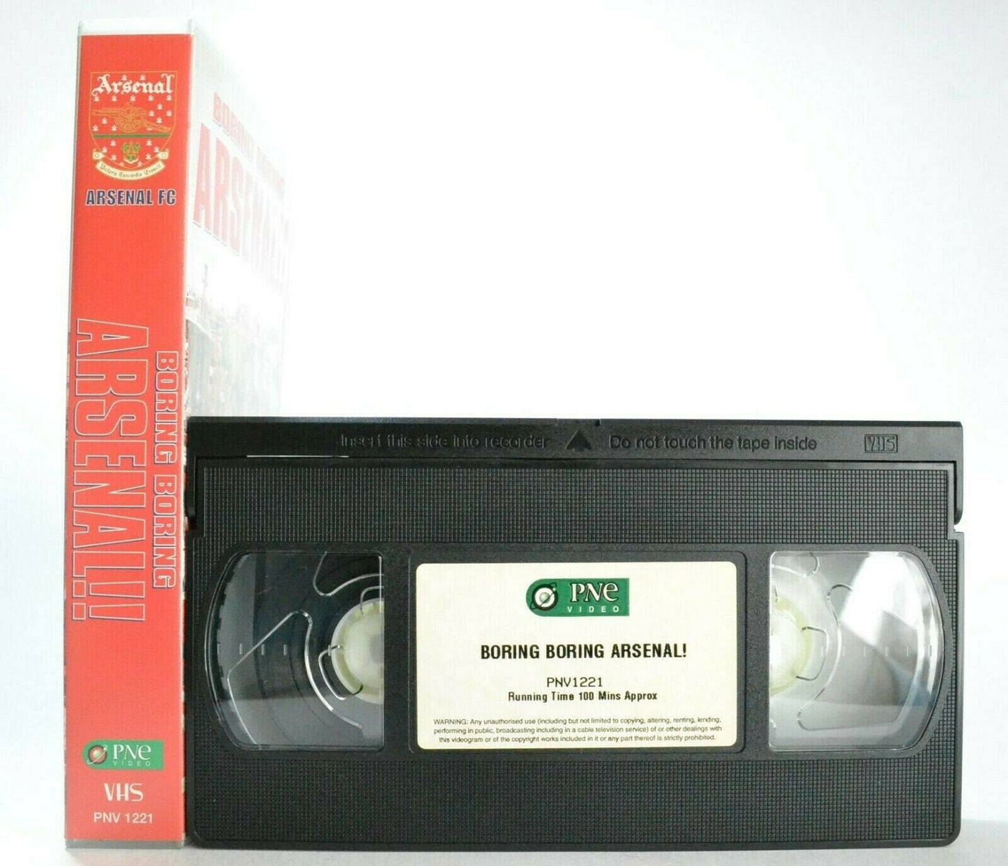 Boring Boring Arsenal: Season Review 1997/98 - Gunners - Football - Sports - VHS-