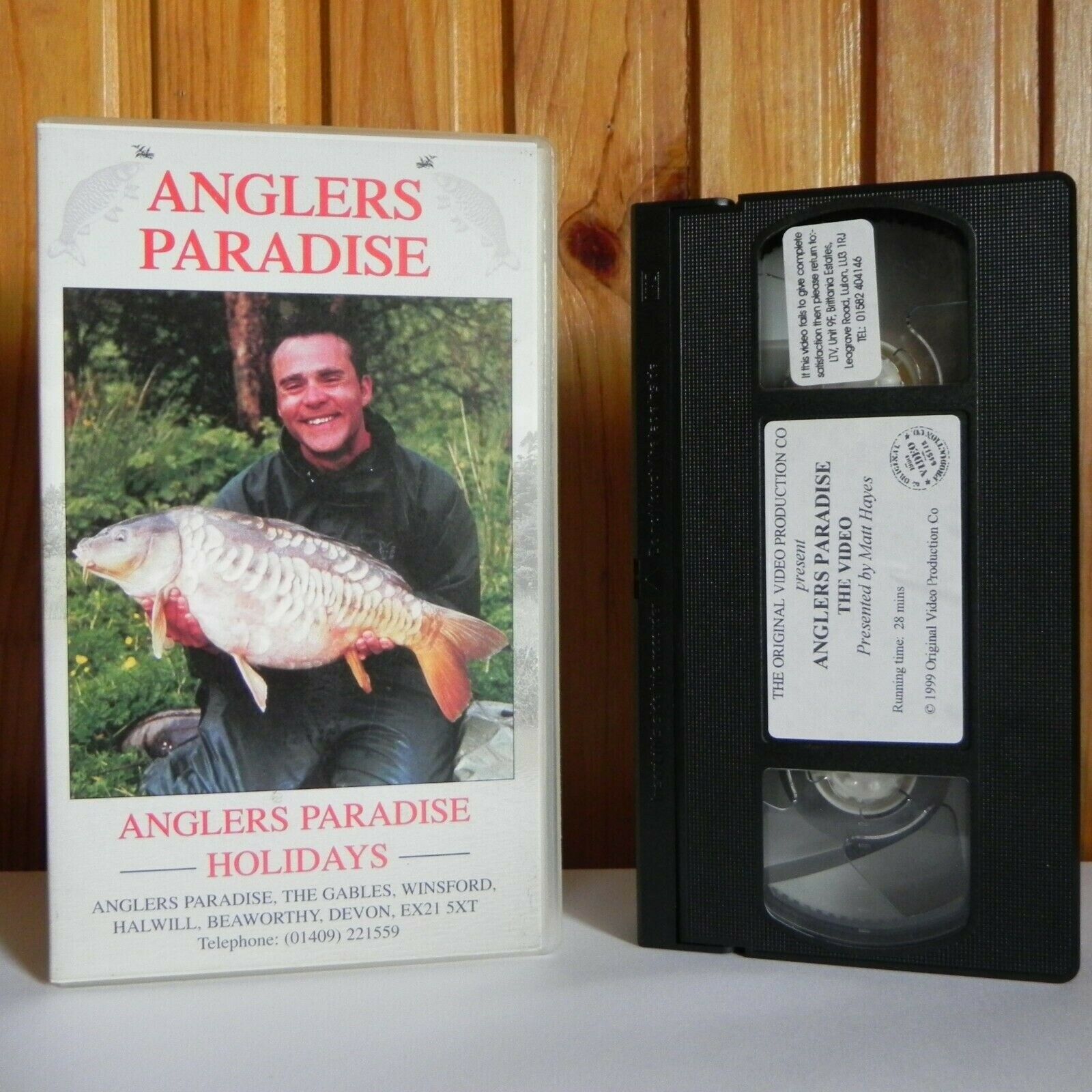 Anglers Paradise: Holidays - Fishing - Exotic Fish - 12 Lakes - Pal VHS-