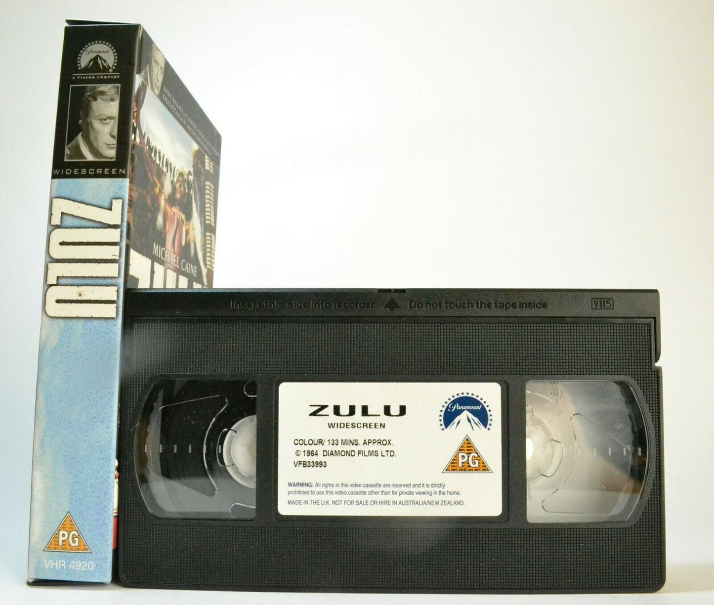 Zulu <<Widescreen>> [Digitally Remastered] - War Drama - Michael Caine - VHS-