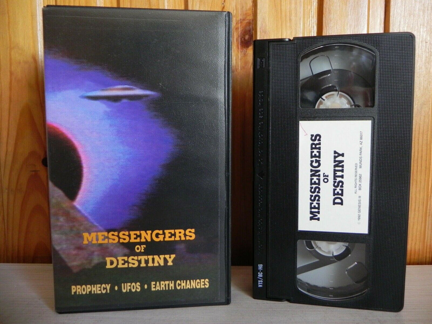 Messengers Of Destiny - Prophecy - Maya Preists - UFO Over Mexico - Pal VHS-