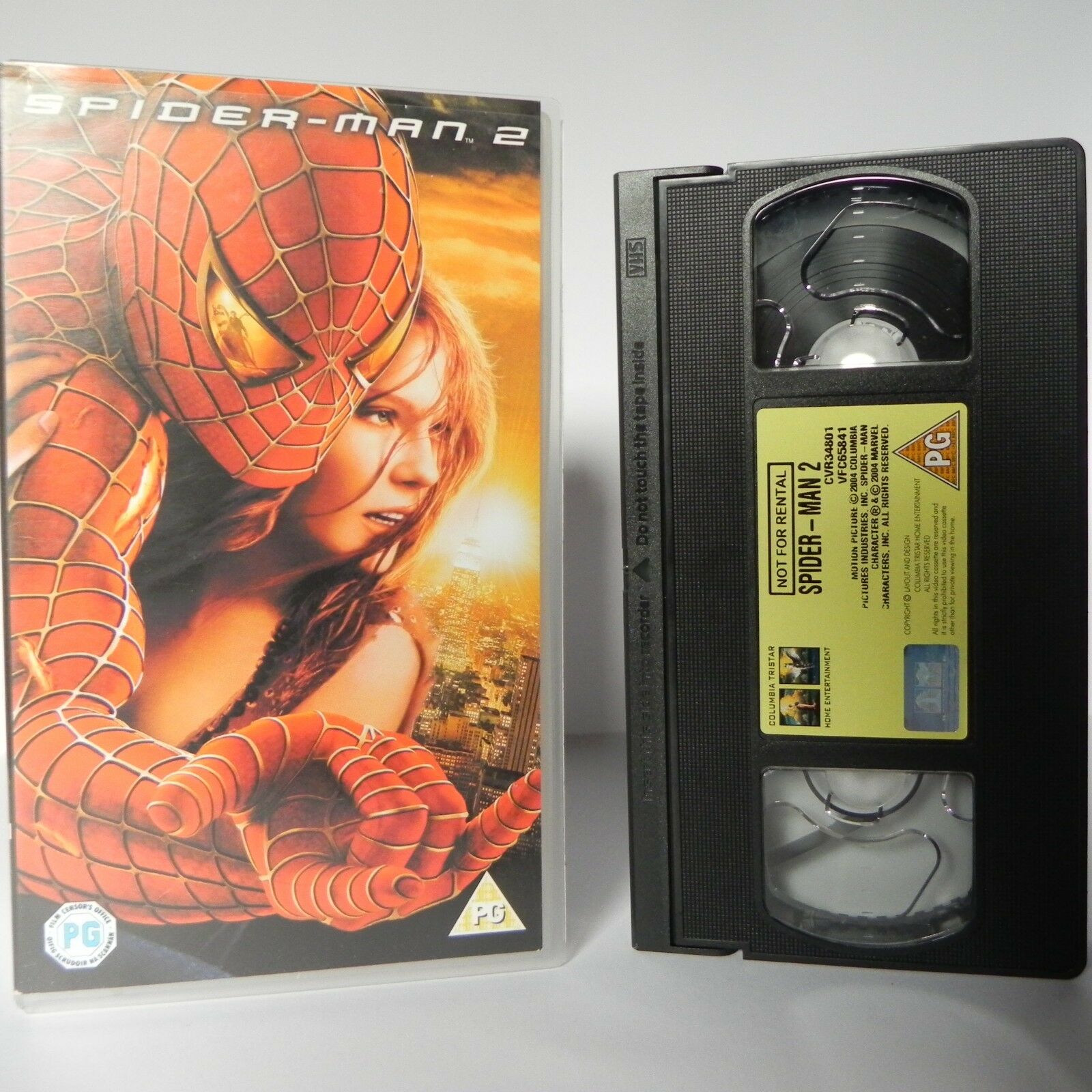 Spider-Man 2 - Columbia - Action - Tobey Maguire - Kirsten Dunst - Pal VHS-
