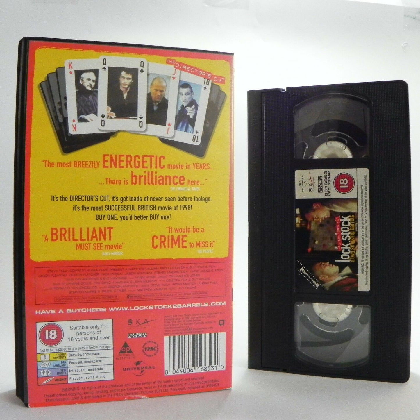 Lock, Stock & Two Smoking Barrels - Director's Cut Special - Jason Statham VHS-