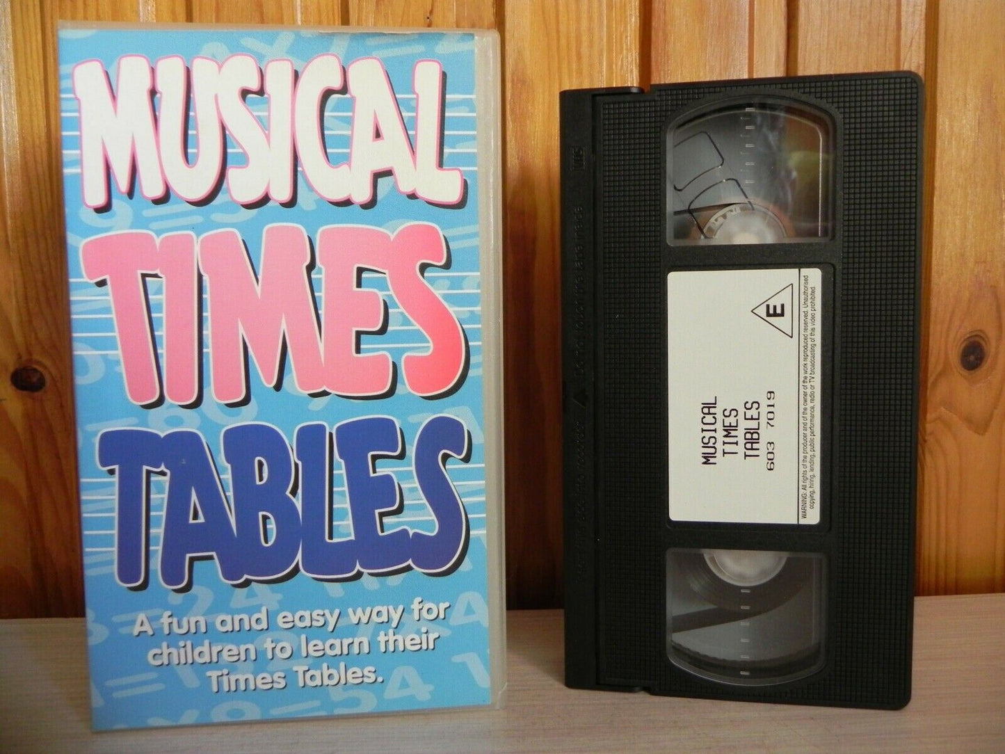 Musical Time Tables - Learning Methods For Children - Music - Kids - Pal VHS-