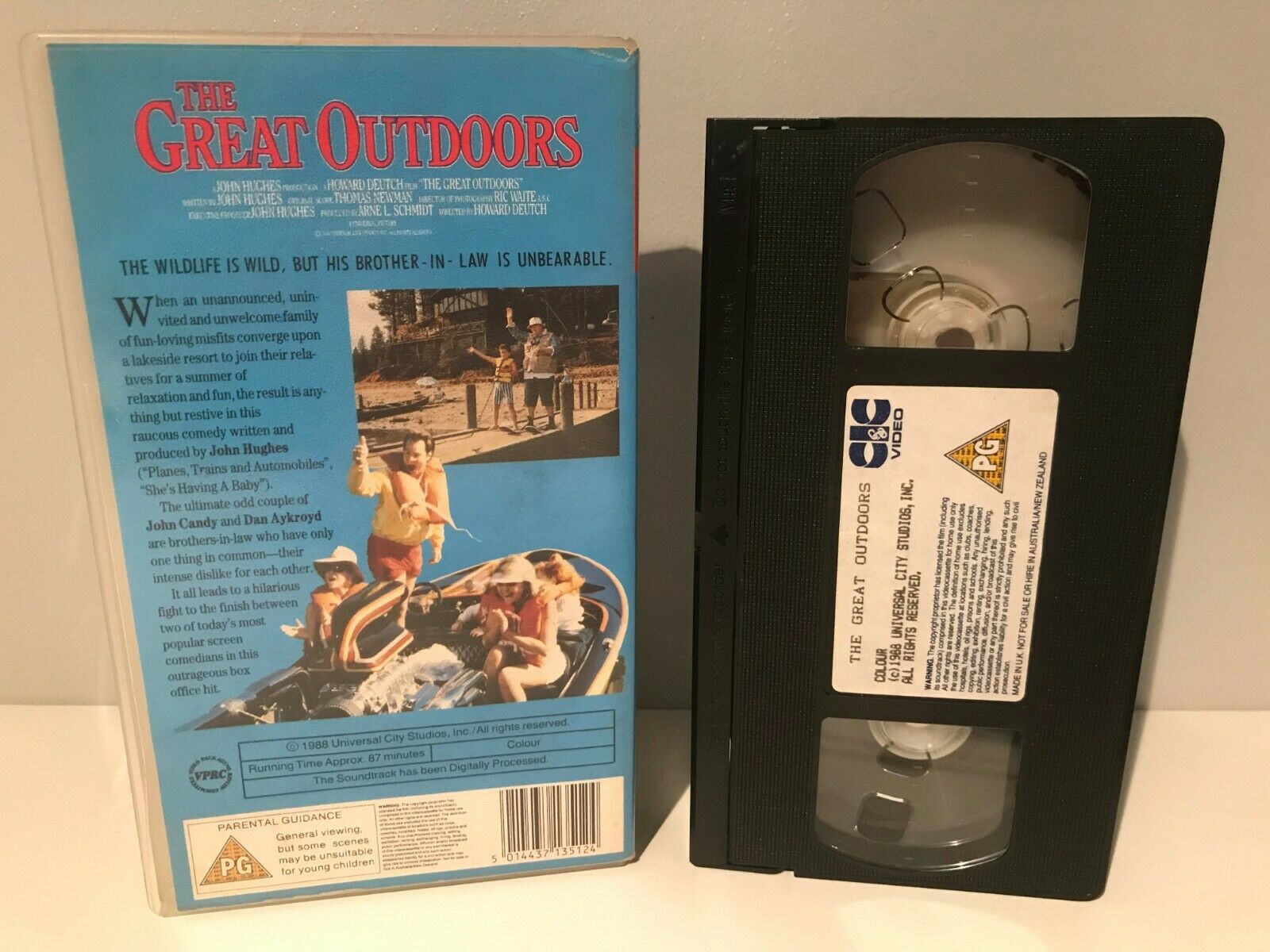The Great Outdoors (1988): Dan Aykroyd / John Candy - Adventure Comedy - Pal VHS-