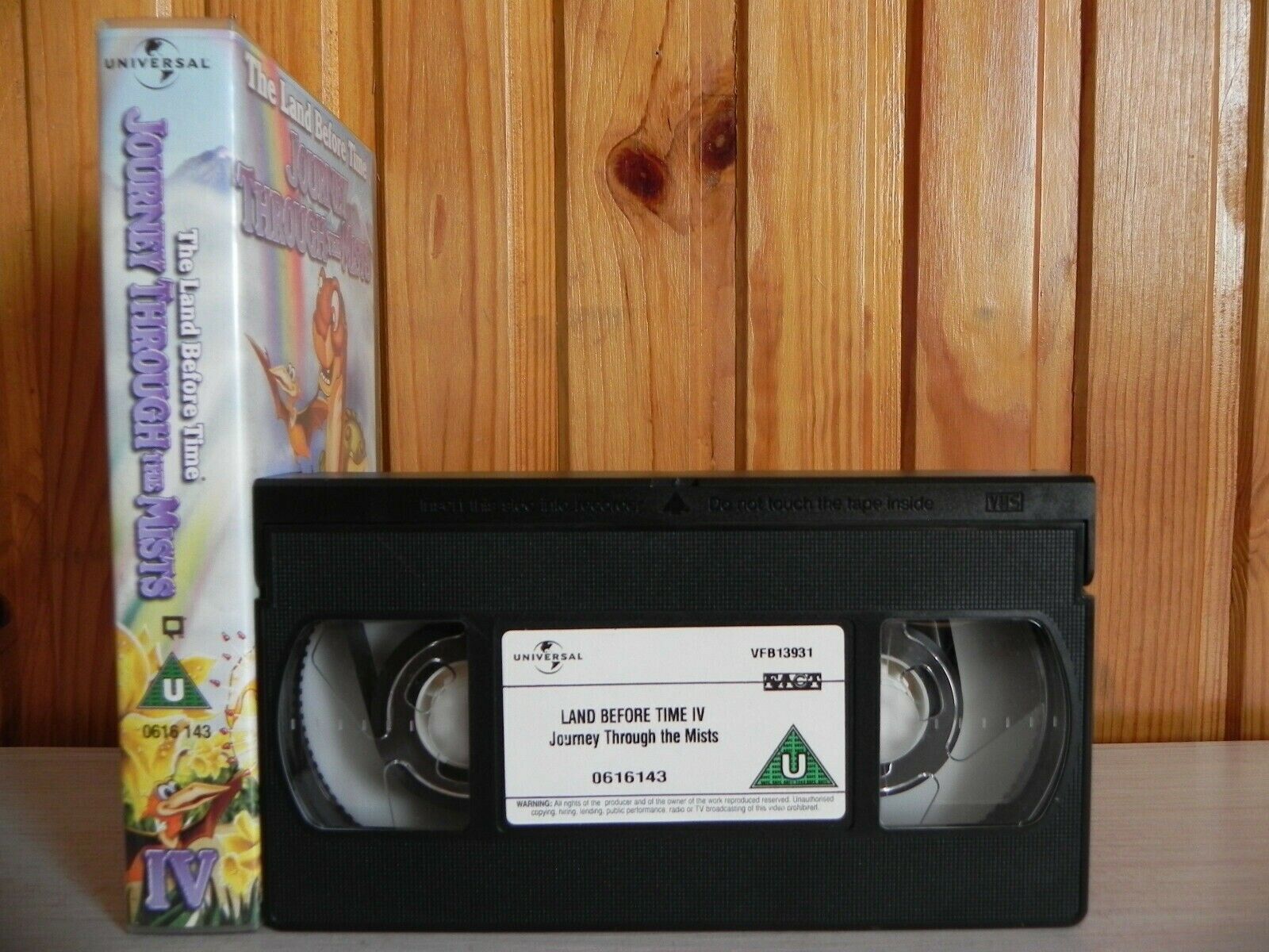 The Land Before Time - Journey Through The Mists - Universal - Adventure - VHS-