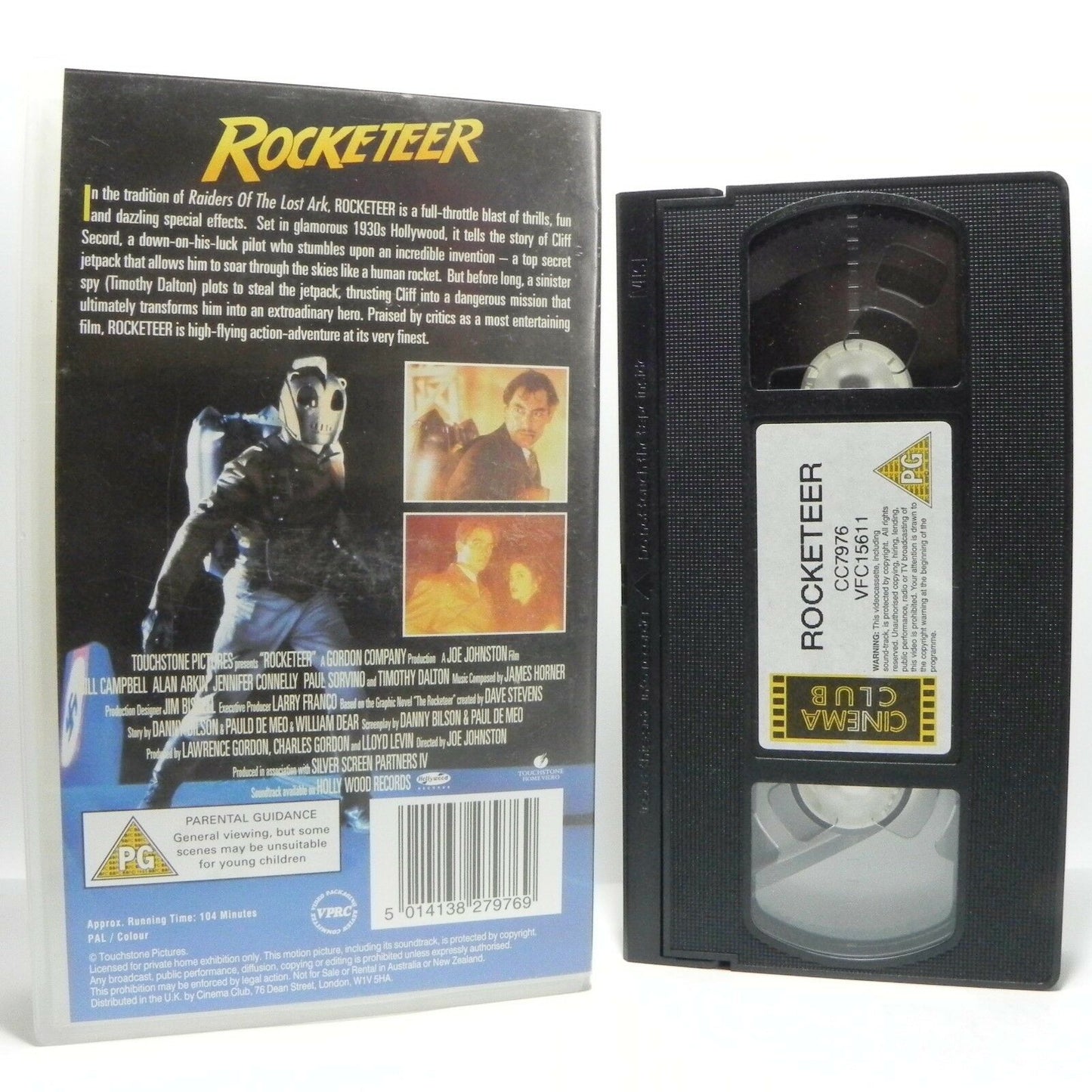 Rocketeer: (1991) Dieselpunk - American Period Superhero Film - Dave Stevens VHS-