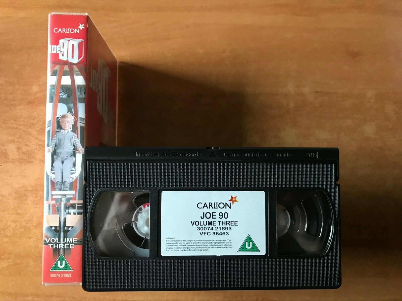 Joe 90 (Vol.3); [Digitally Remastered]: The Fortress - Gerry Anderson - Pal VHS-