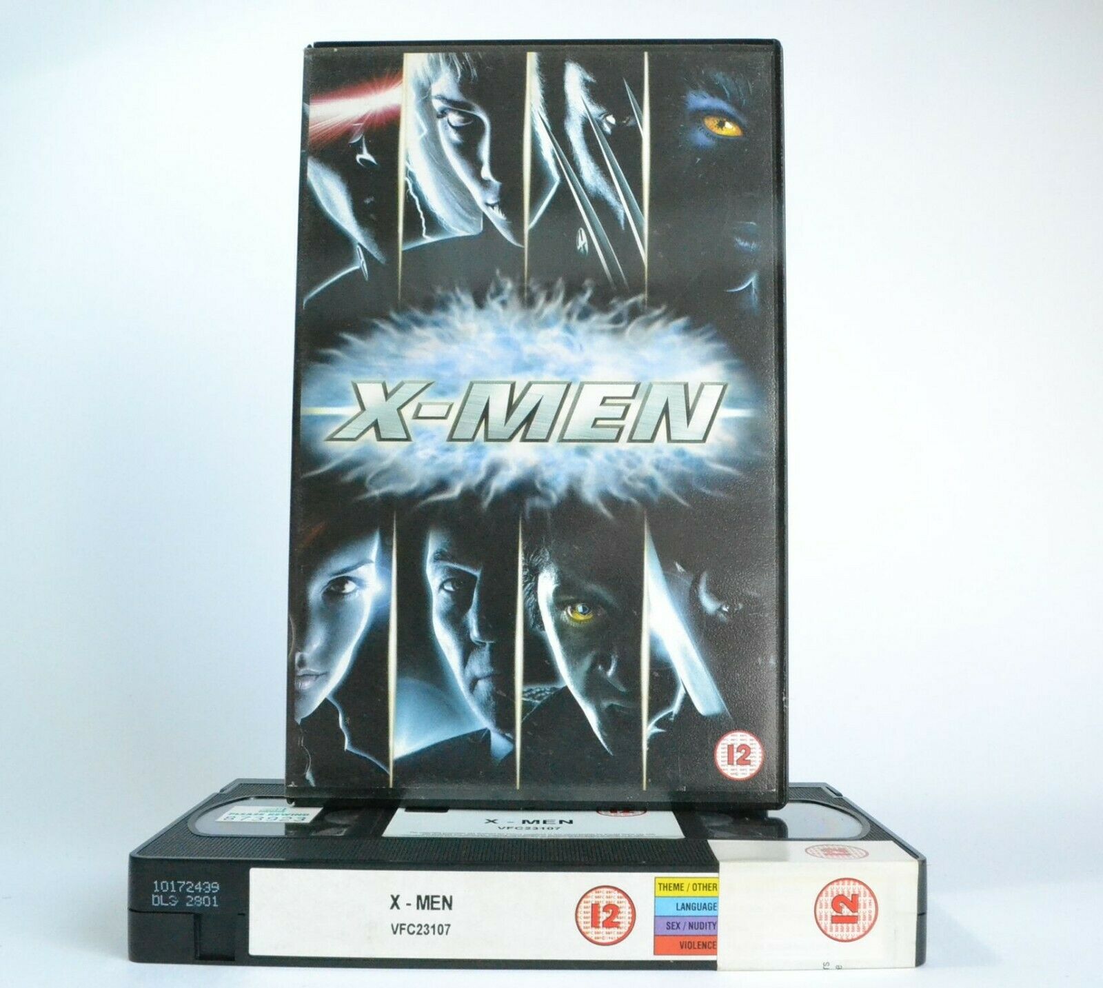 X-Men (2000): Superhero Movie - Large Box - Hugh Jackman/Halle Berry - VHS-
