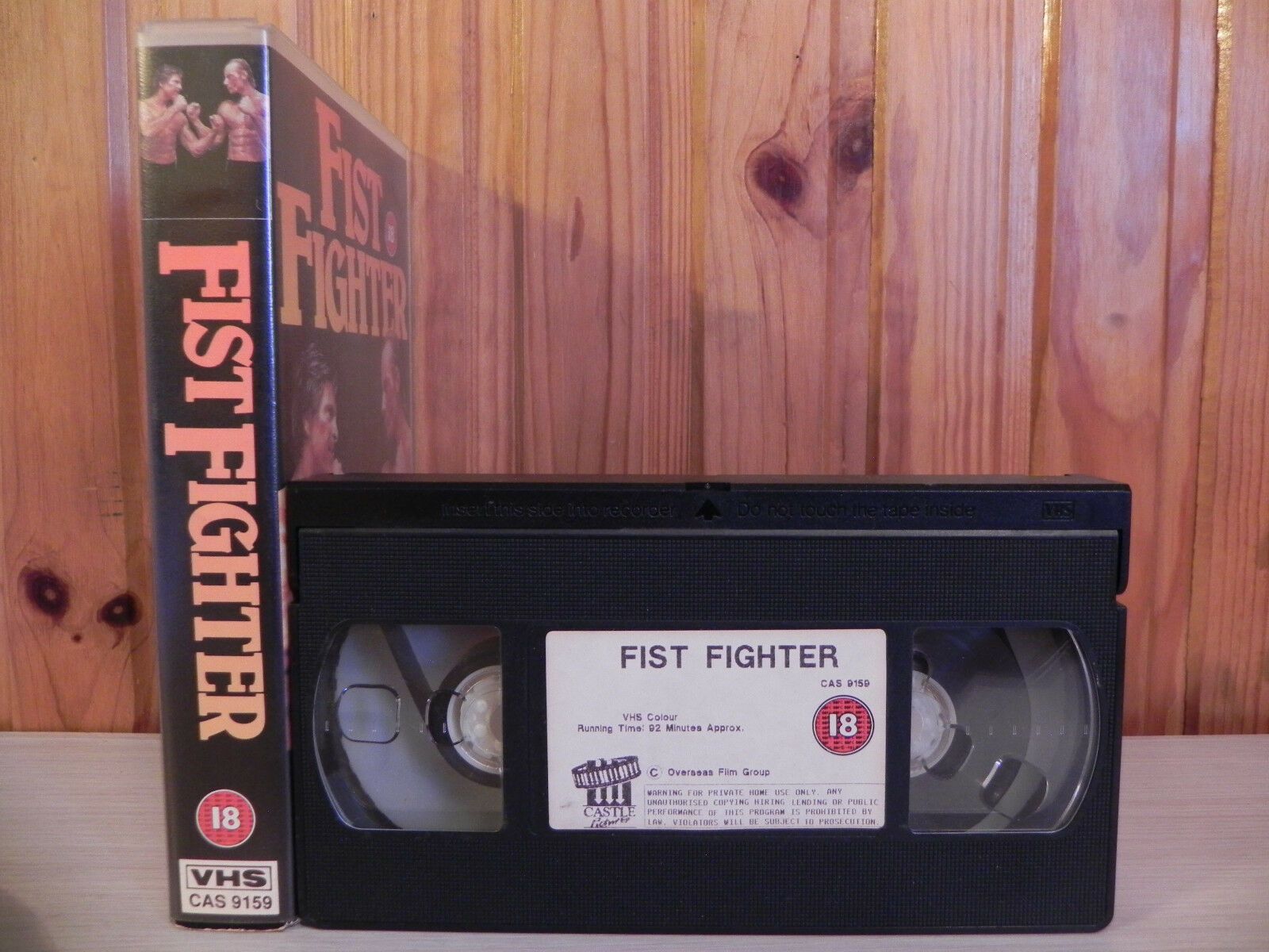Fist Fighter: (1989) South America - Matthias Hues Action - George Rivero - VHS-