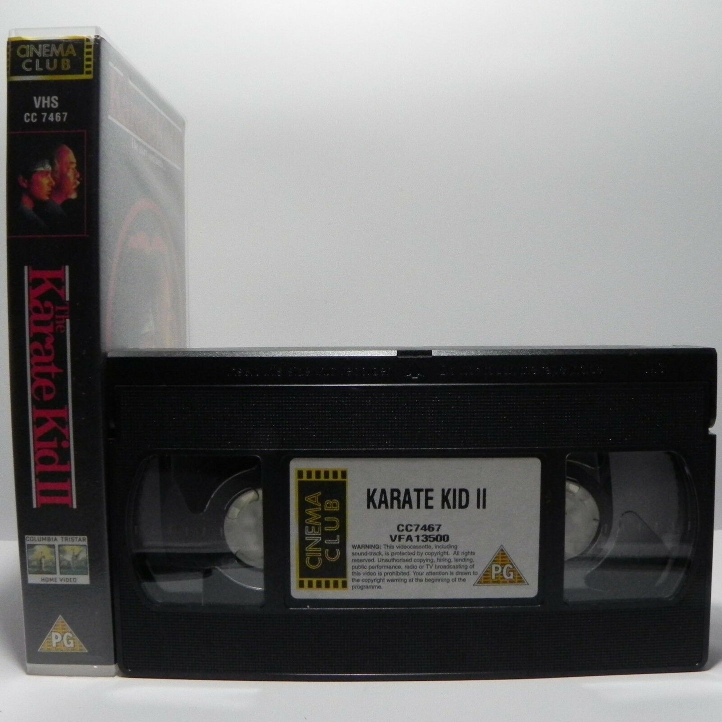 The Karate Kid 2: R.Macchio/"Pat" Morita - Columbia (1986) - Sequel - Pal VHS-