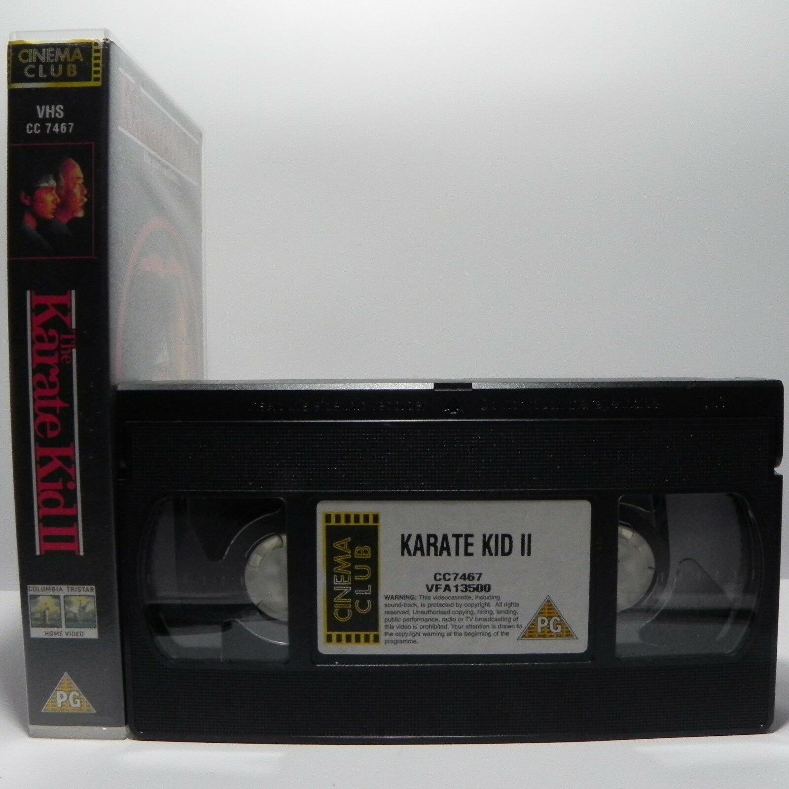 The Karate Kid 2: R.Macchio/"Pat" Morita - Columbia (1986) - Sequel - Pal VHS-