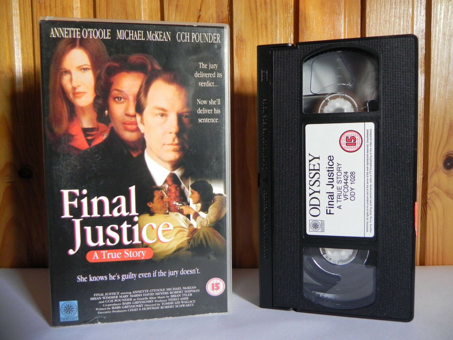 Final Justice: A True Strory - Odyssey - Drama - Anette O'Toole - Pal VHS-