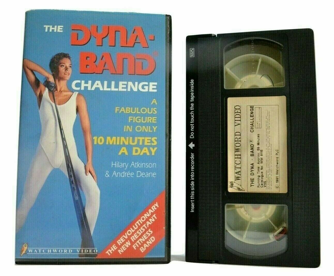 The Dyna-Band Challenge: By Hilary Atkinson/Andree Deane - Fitness - Pal VHS-